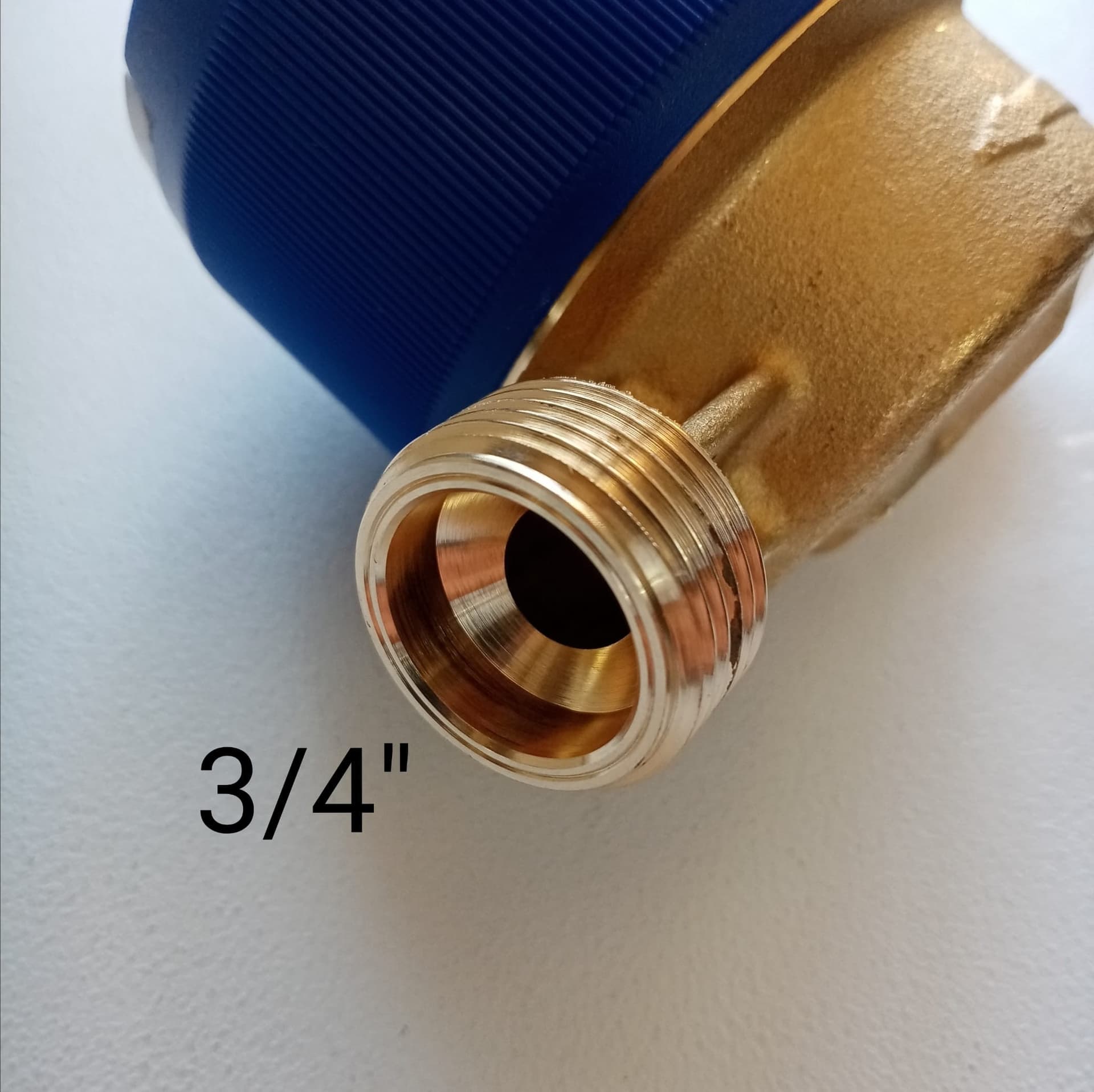 Contatore d'acqua da 1/2" con raccordi - omologato - 4
