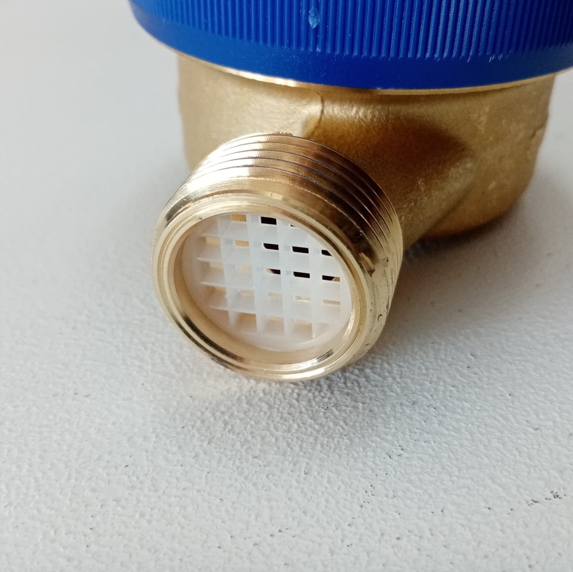 Contatore d'acqua da 1/2" con raccordi - omologato - 5