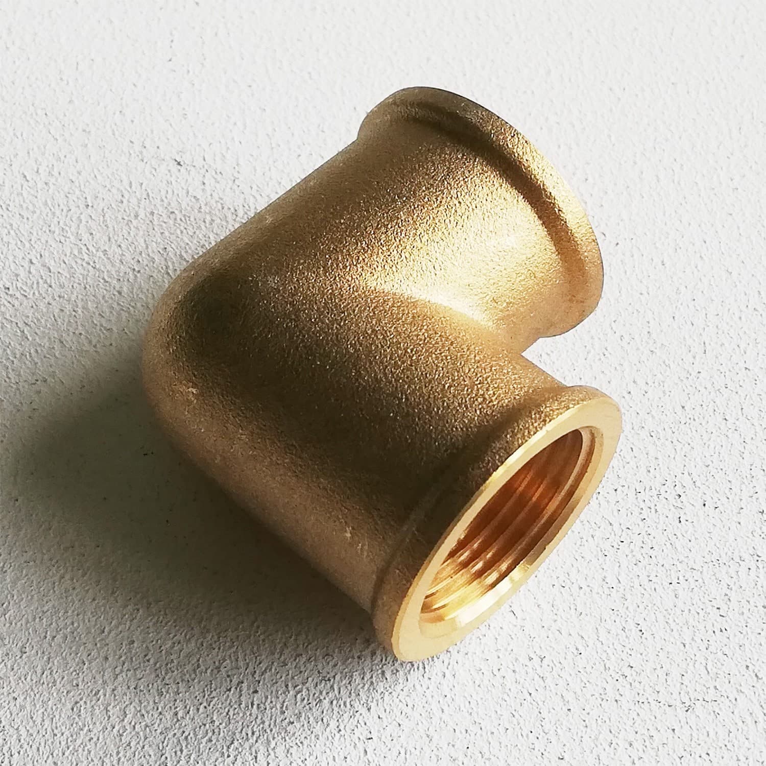 Gomito curva da 1"+1/4 FF in ottone - 2