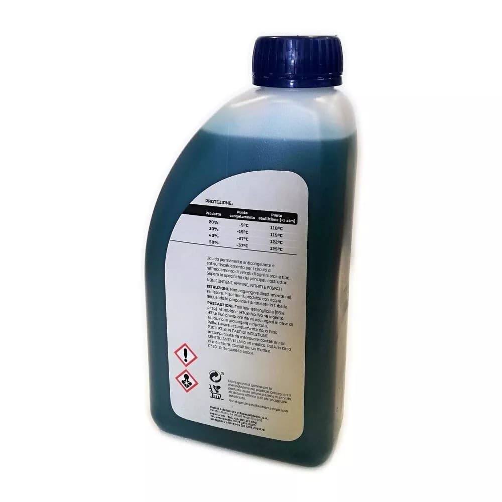 Repsol 1kg liquido antigelo blu refrigerante permanente concentrato - 2