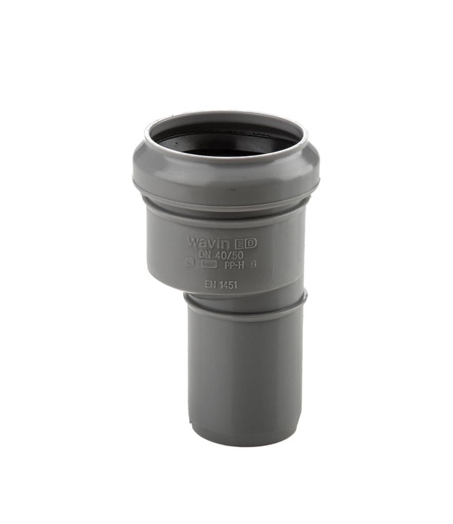 Riduzione F 50 x M 40mm raccordo eccentrico con guarnizione