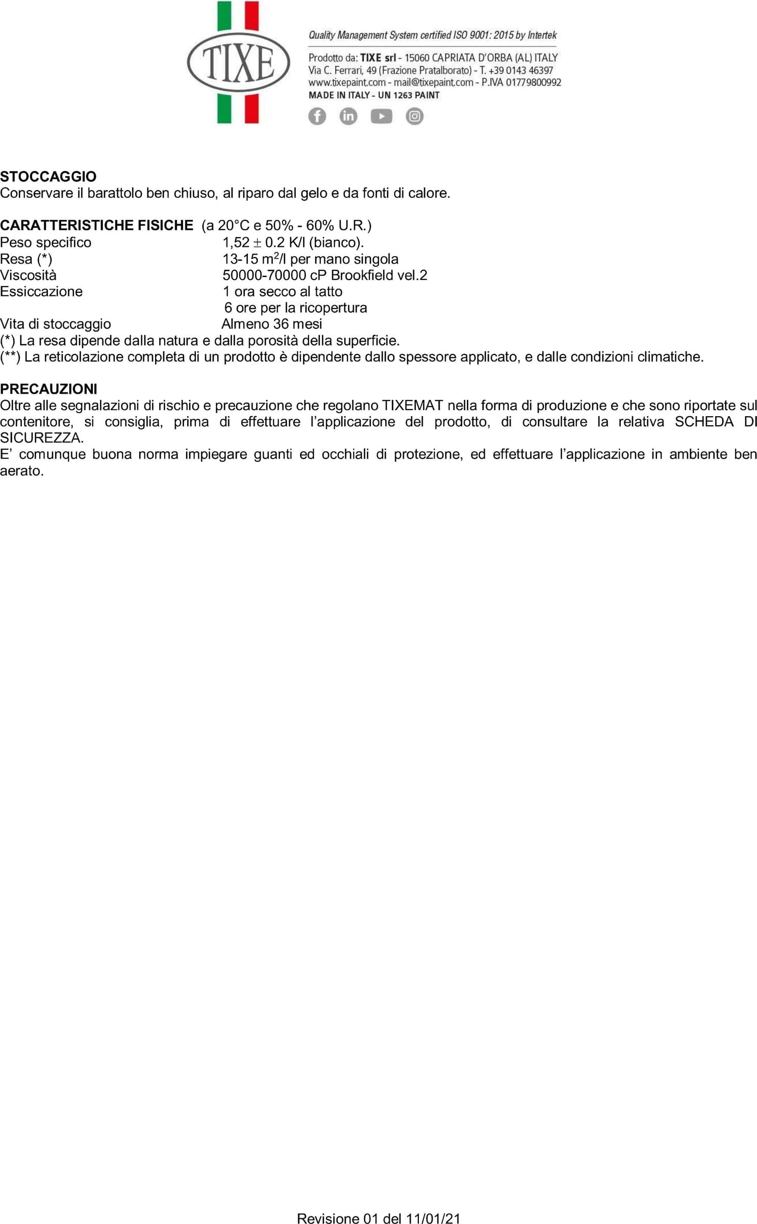 Tixe TIXEMAT 4lt idro pittura bianca opaca riempitiva supercoprente per interni - 7