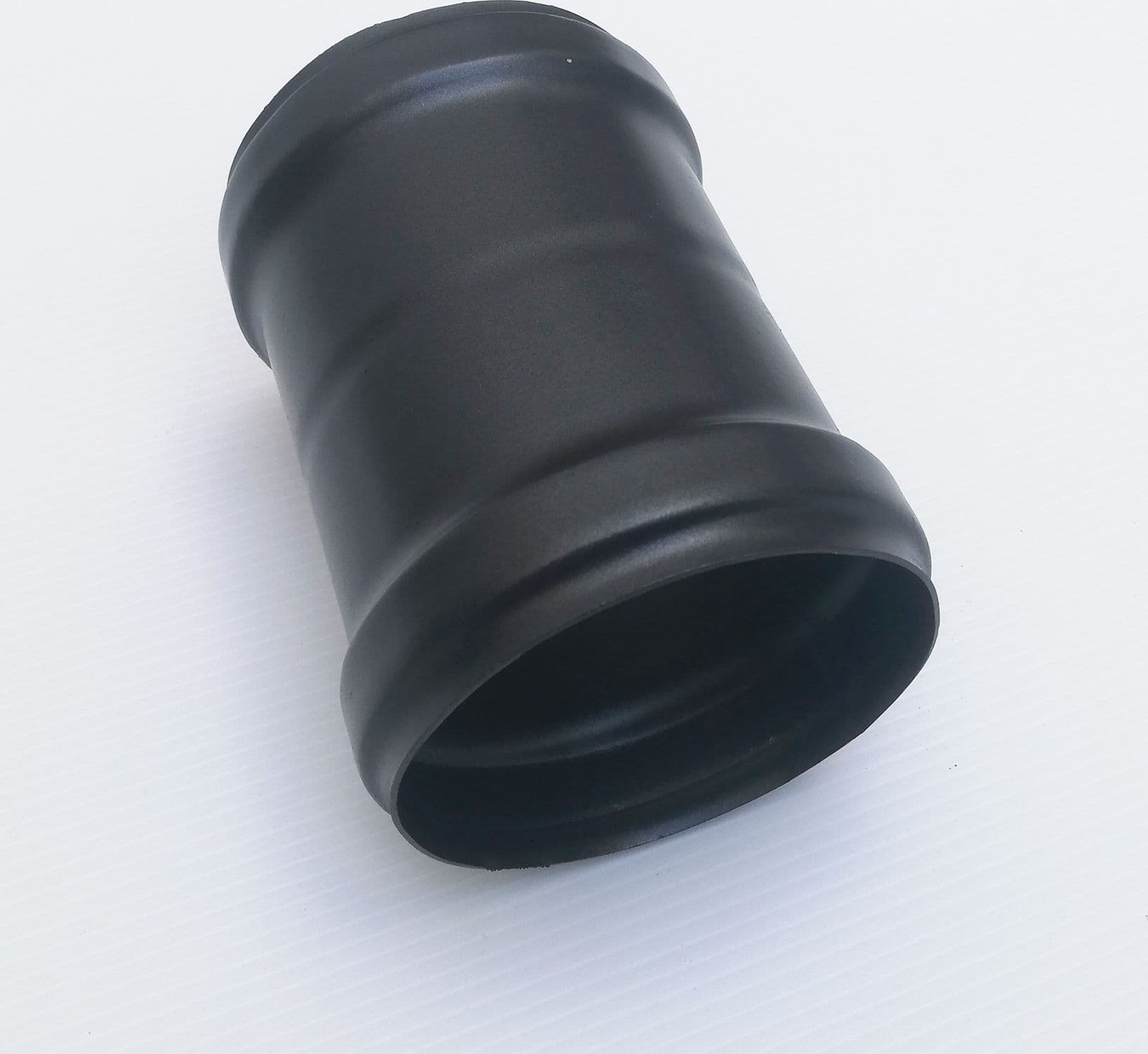 Tubo nero pellet giunzione manicotto FF da 100mm - 2