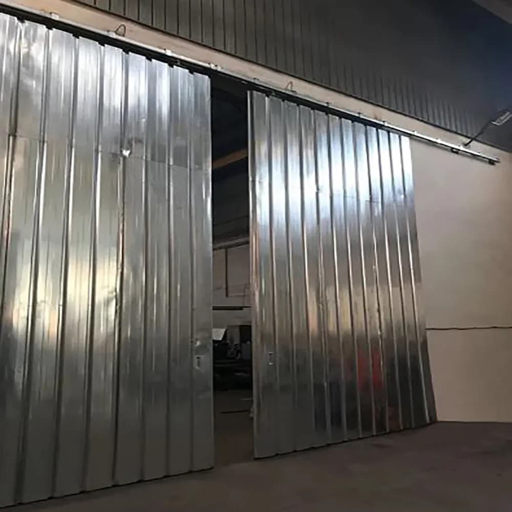 Ibfm 3mt art. 339P binario guida monorotaia in ferro zincato per carrelli per cancelli sospesi - 4