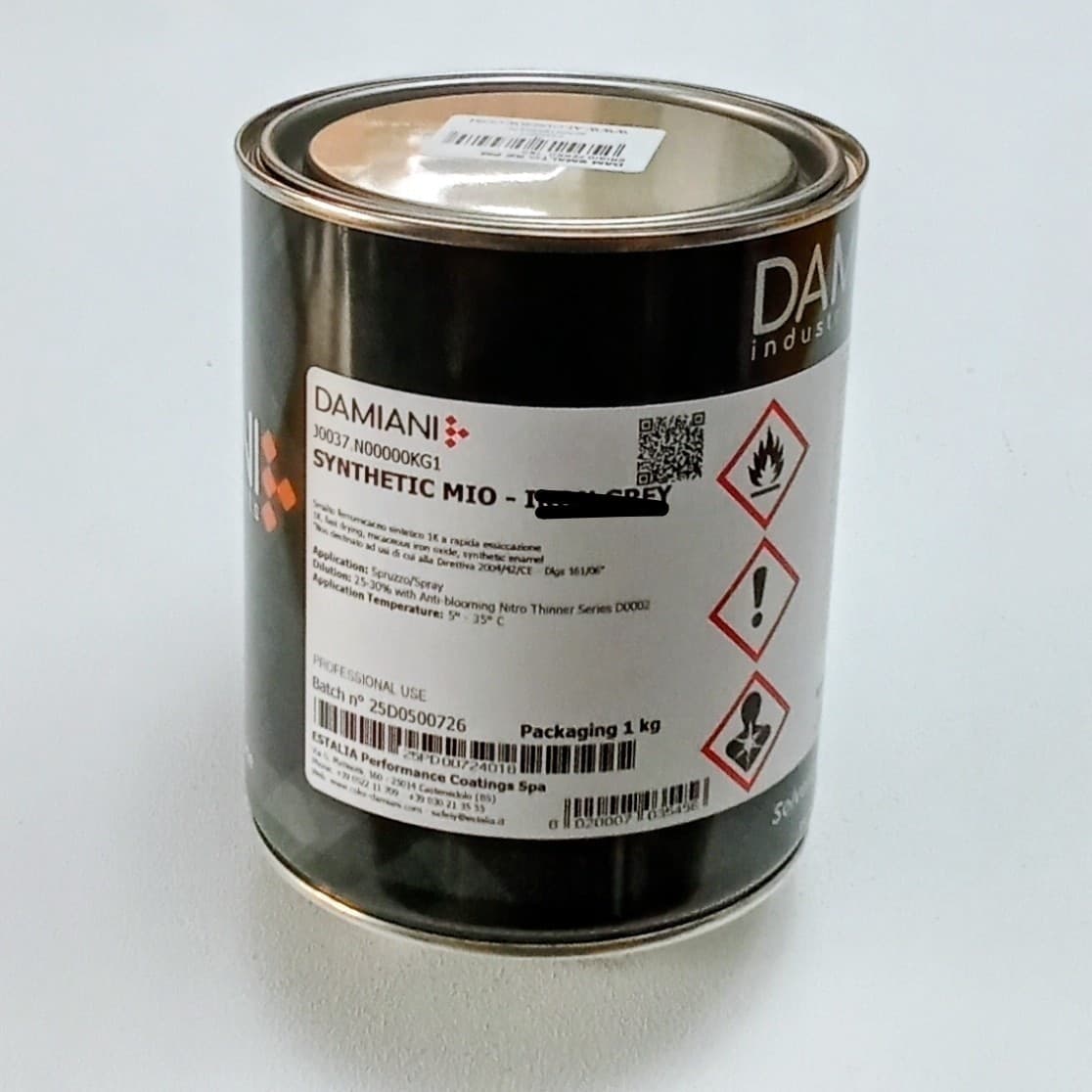 Damiani 1kg netto fondo protettivo antiruggine per ferro - 2