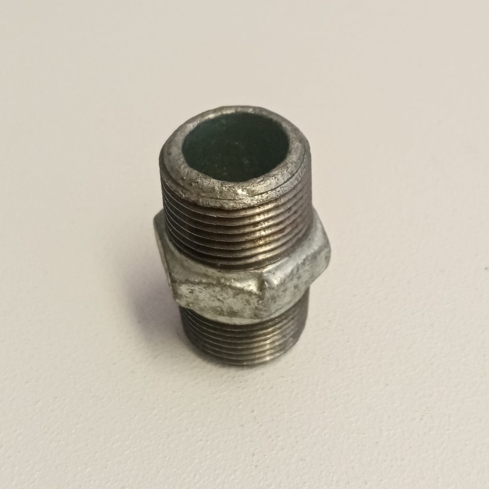 Raccordo MM 1'' niples nipplo doppia vite di ghisa zincata malleabile - 4