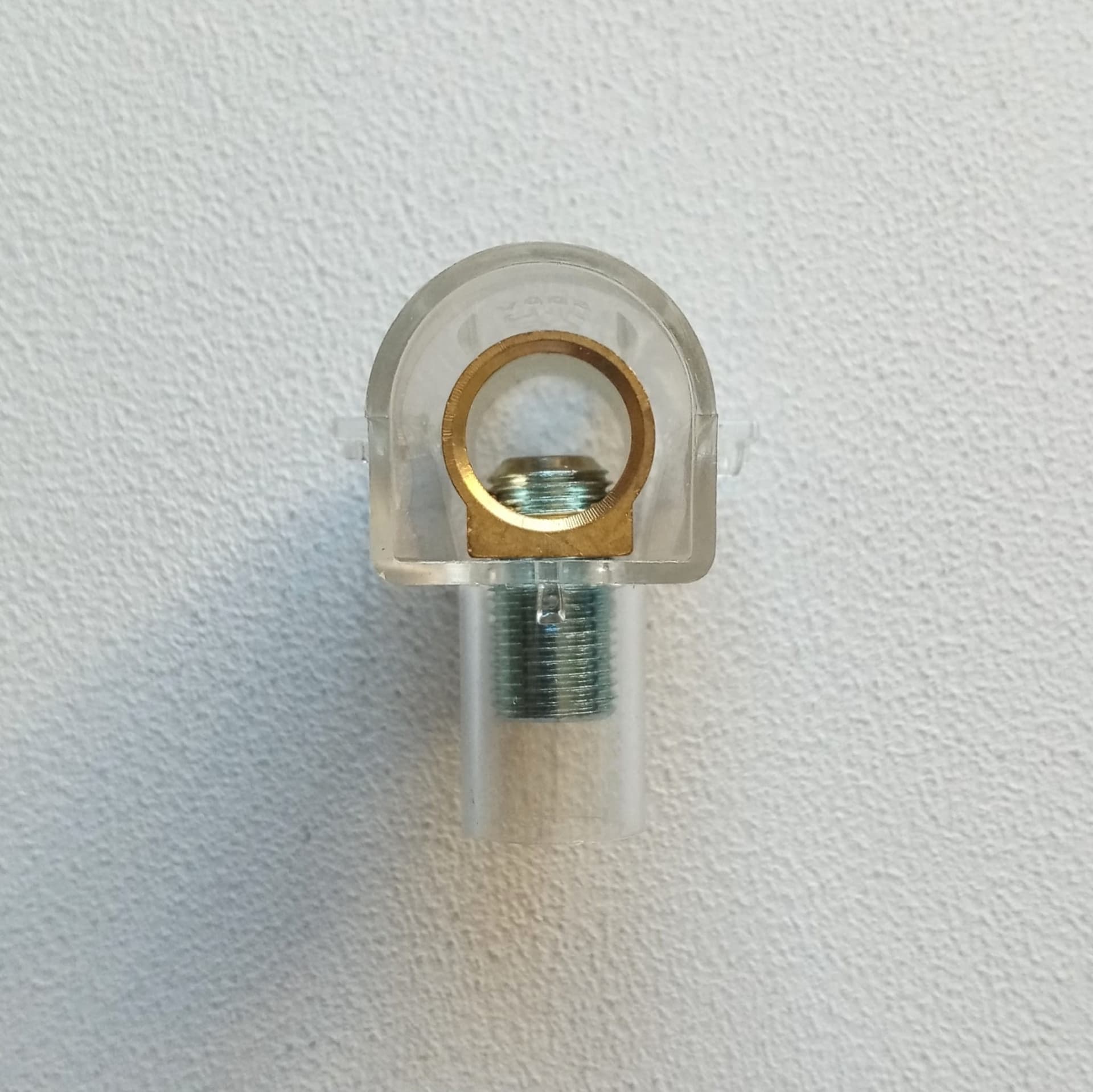Morsetto unipolare da 35,0mmq connettore trasparente - 1pz - 4