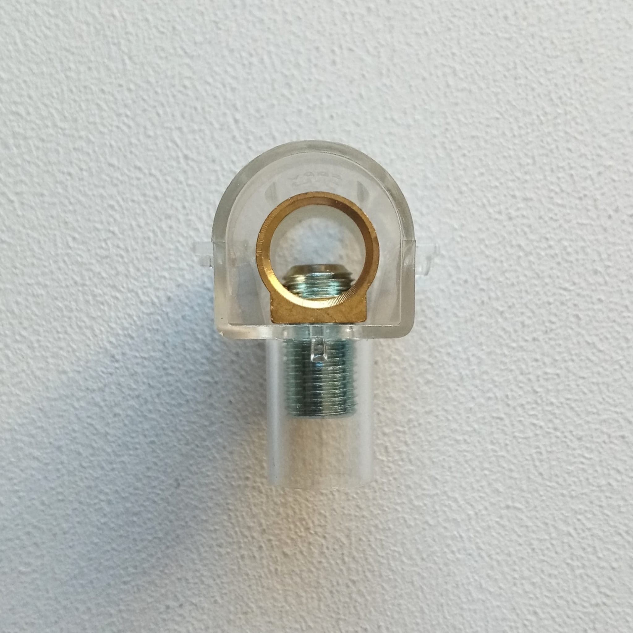 Morsetto unipolare da 35,0mmq connettore trasparente - 1pz - 4