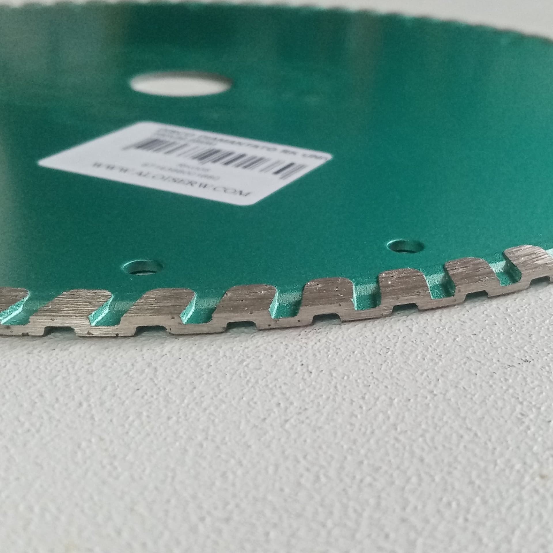 Sankyo RK 230mm disco diamantato universale per taglio cemento, cemento armato, granito, mattoni - 4