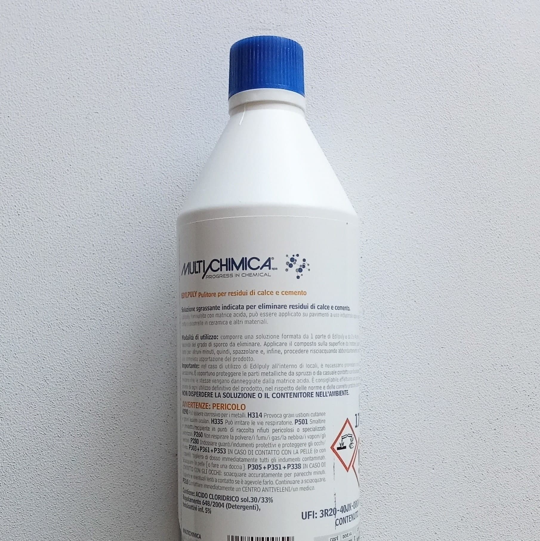 Edilpuly 1lt disincrostante pulitore sgrassante base acida - 2