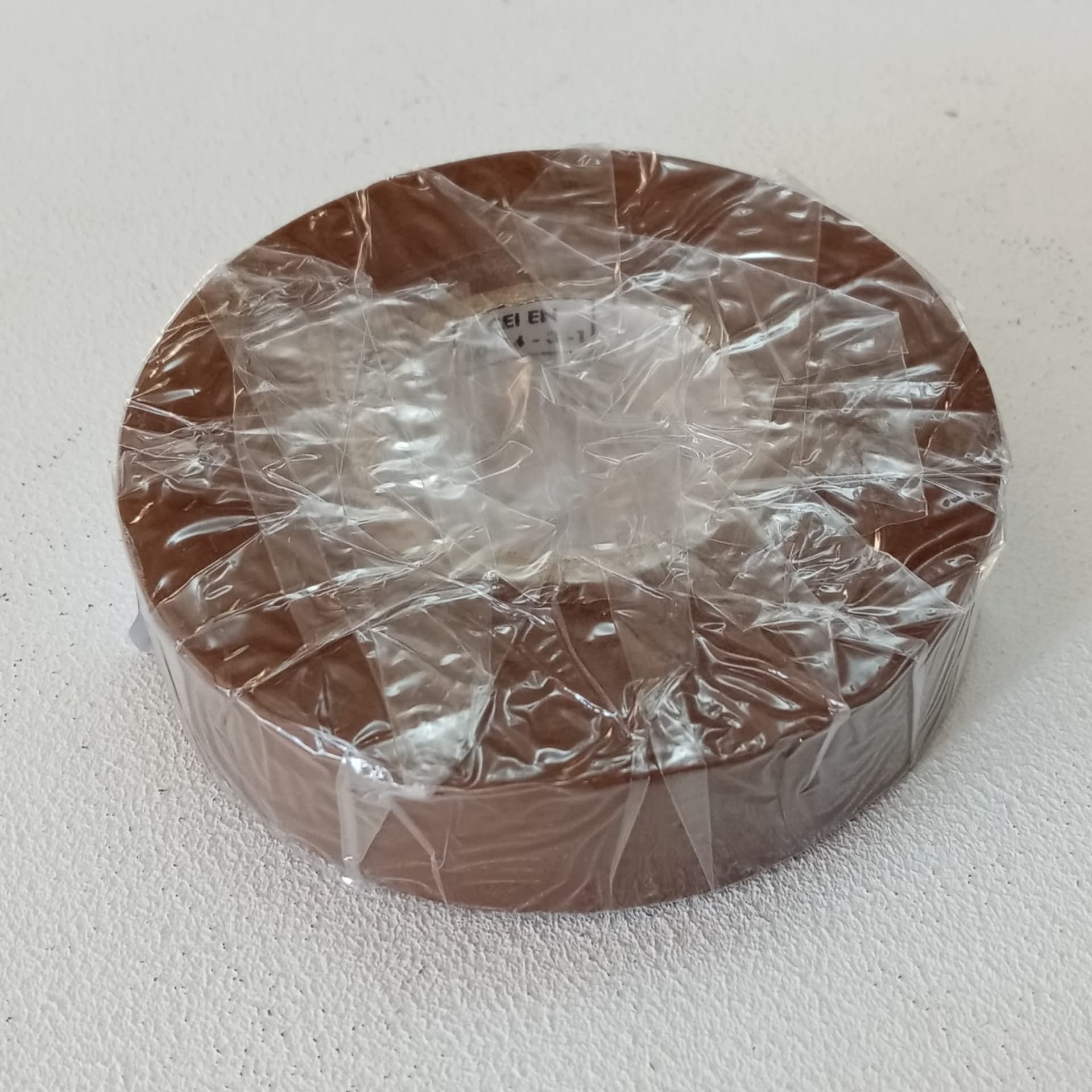 Nastro isolante marrone 0,15 x 19mm x 25mt in pvc autoestinguente - 2