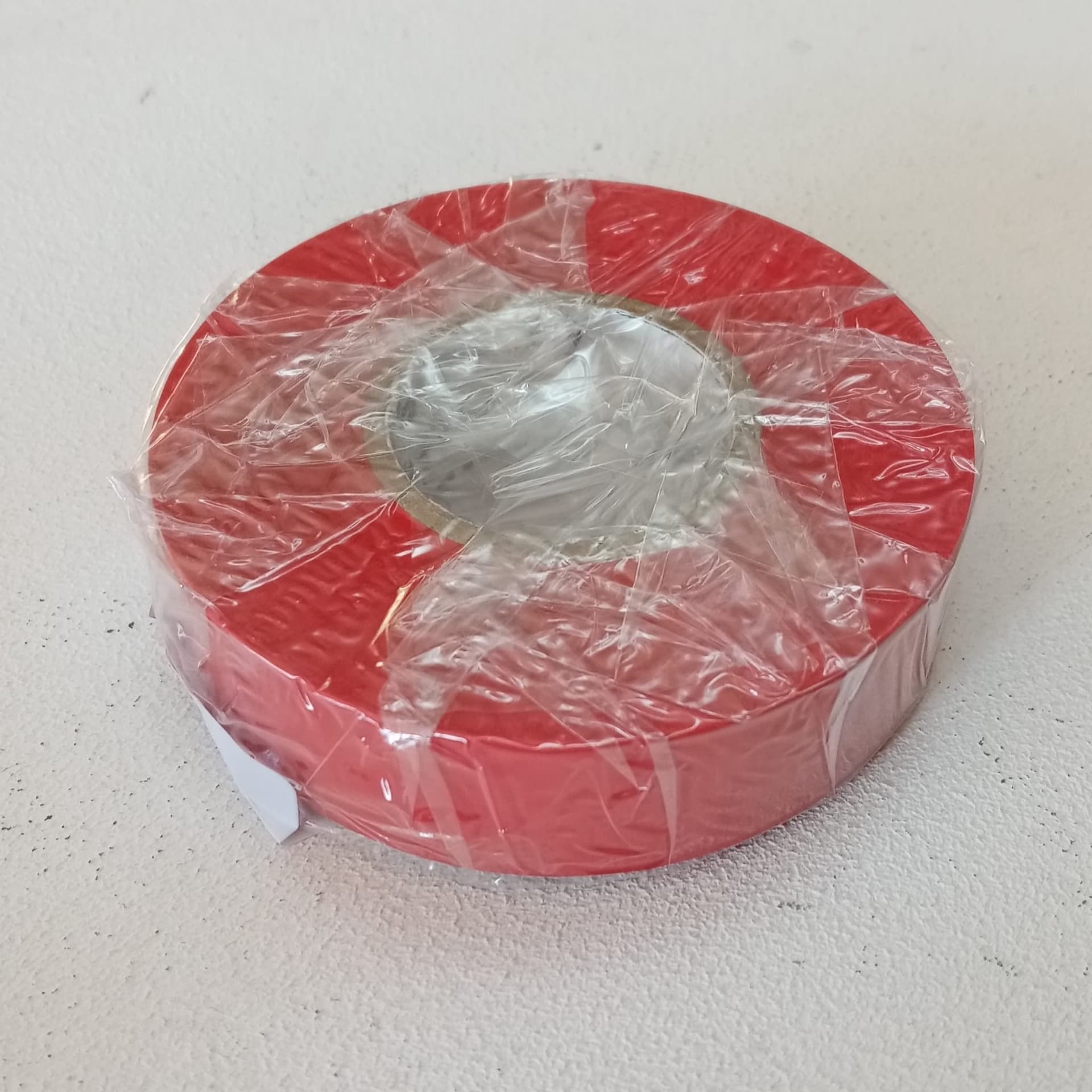 Nastro isolante rosso 0,15 x 19mm x 25mt in pvc autoestinguente - 2