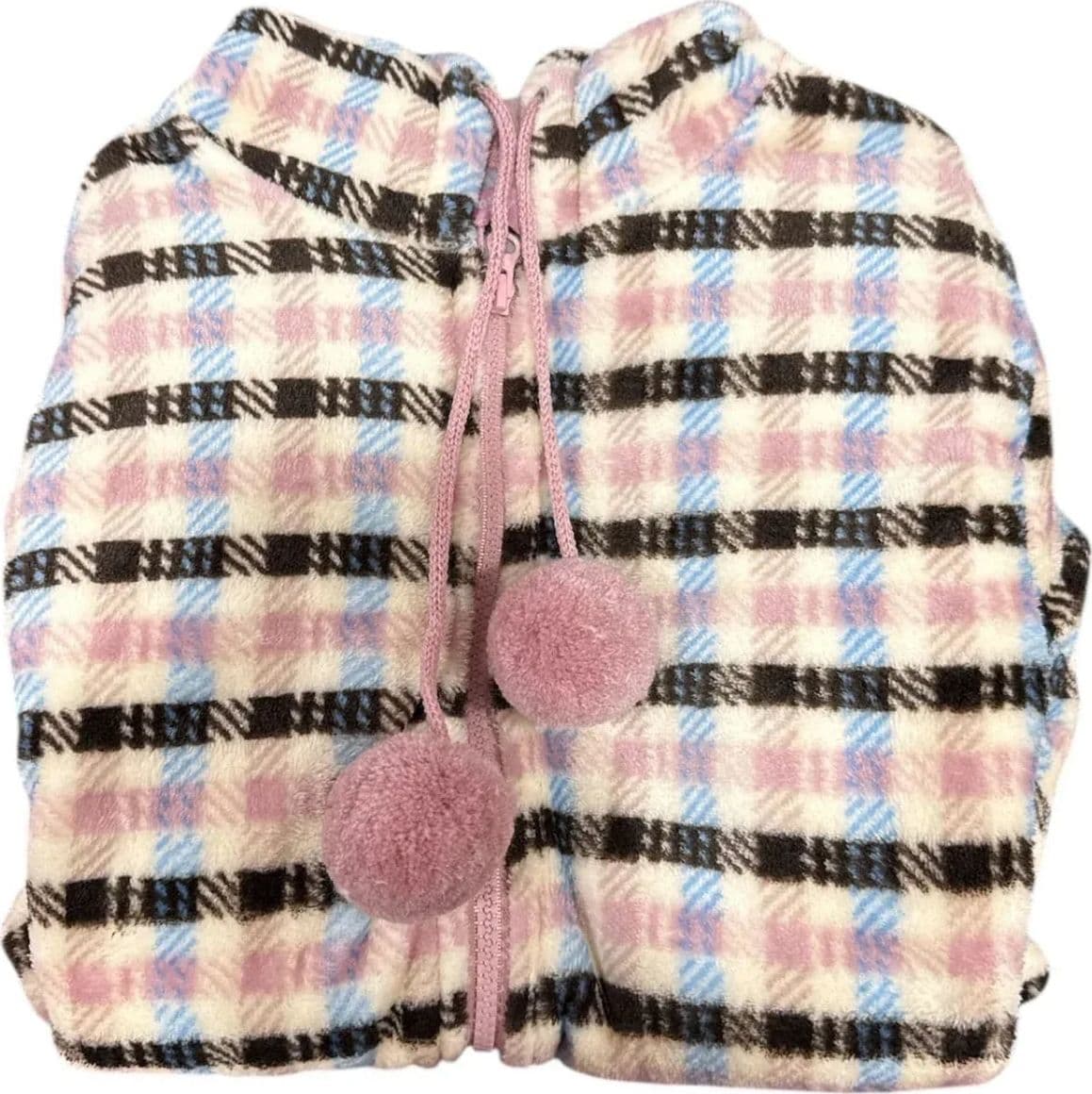 Vestaglia Bimba Milk and Honey Adela in Flanella – Made in Italy - 2