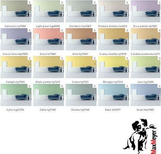 Open Space 12lt pittura traspirante colorata per interno colori pastello – Vaniglia – Max Meyer