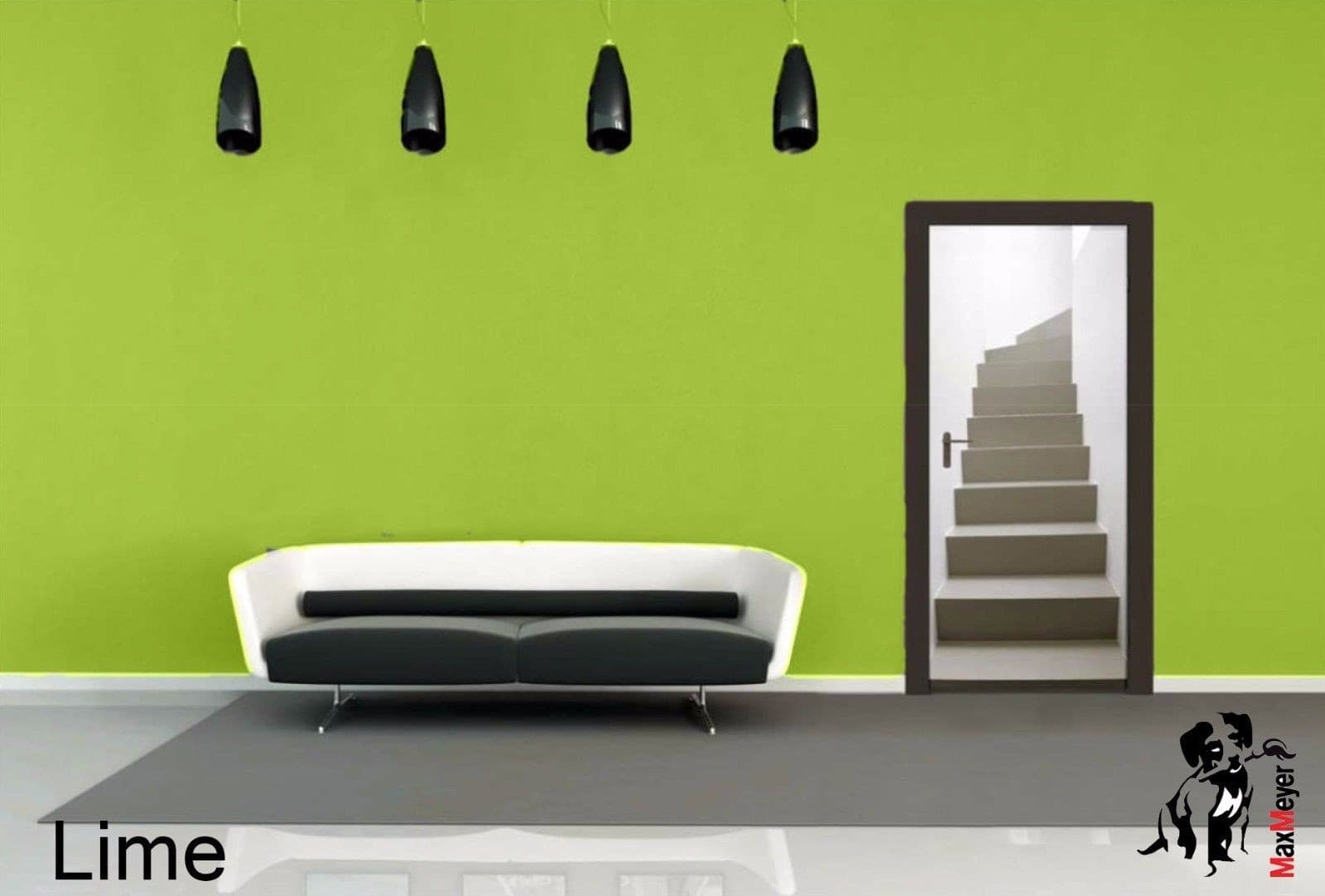 Open space 12lt pittura lavabile traspirante per interno colori intensi - 10