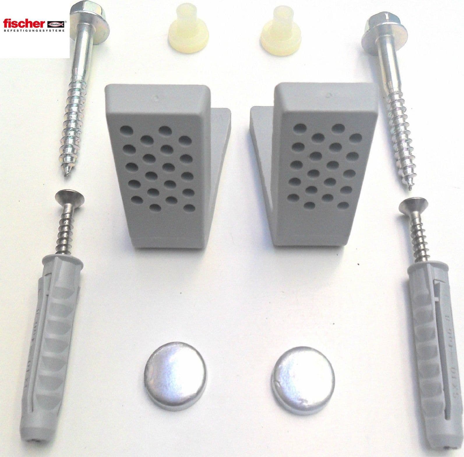 Viti e tasselli di fissaggio laterali per vaso e bidet Fischer WB5 N Art. 501015 - 2