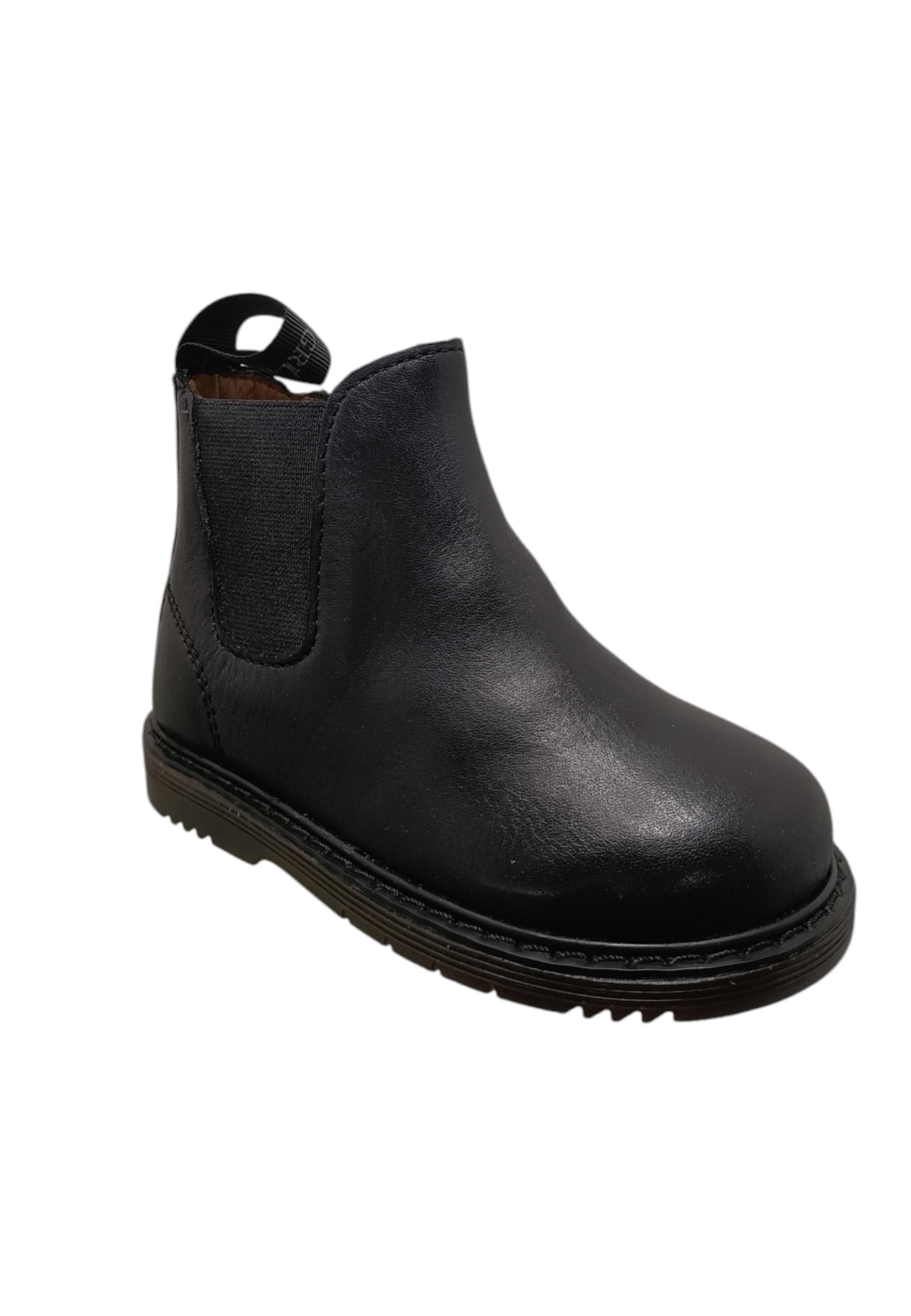 Stivaletti bambino Grunland Junior Nill nero pelle - Anfibi con zip laterale in Ballerine Scarpetteria Gica - Trani, commercioVirtuoso.it