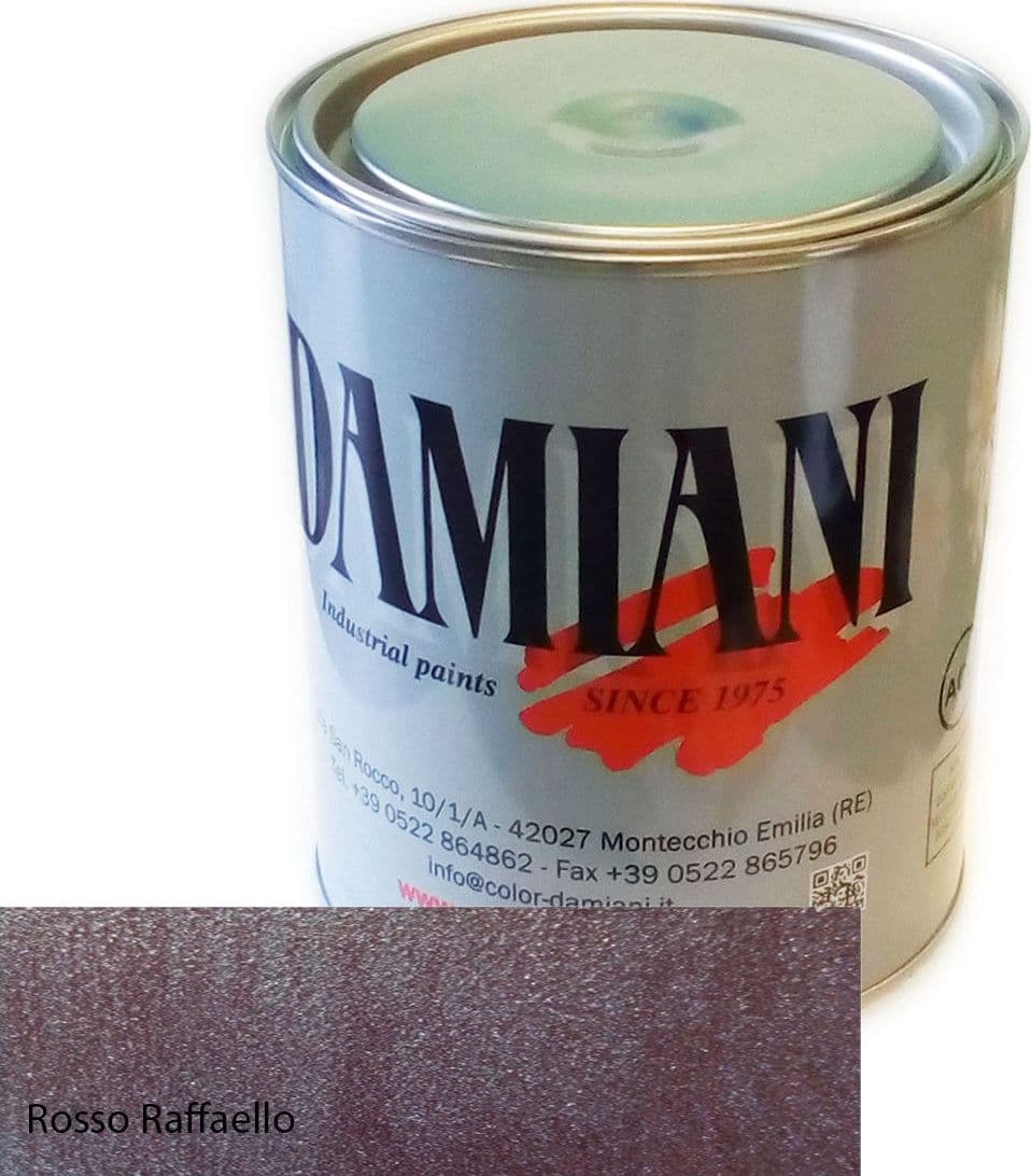 Damiani 1Kg smalto ferromicaceo opaco a rapida essiccazione base nitro sintetica - 6