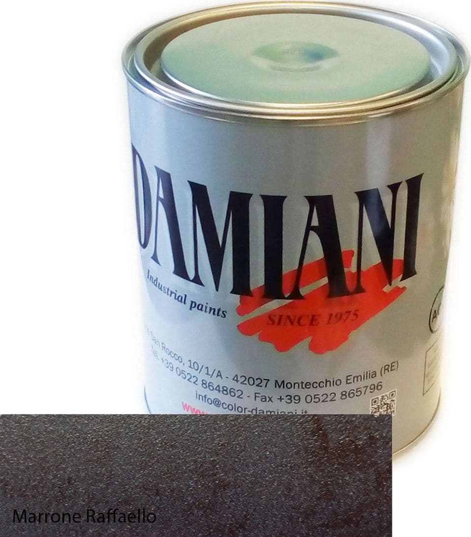Damiani 1Kg smalto ferromicaceo opaco a rapida essiccazione base nitro sintetica - 7