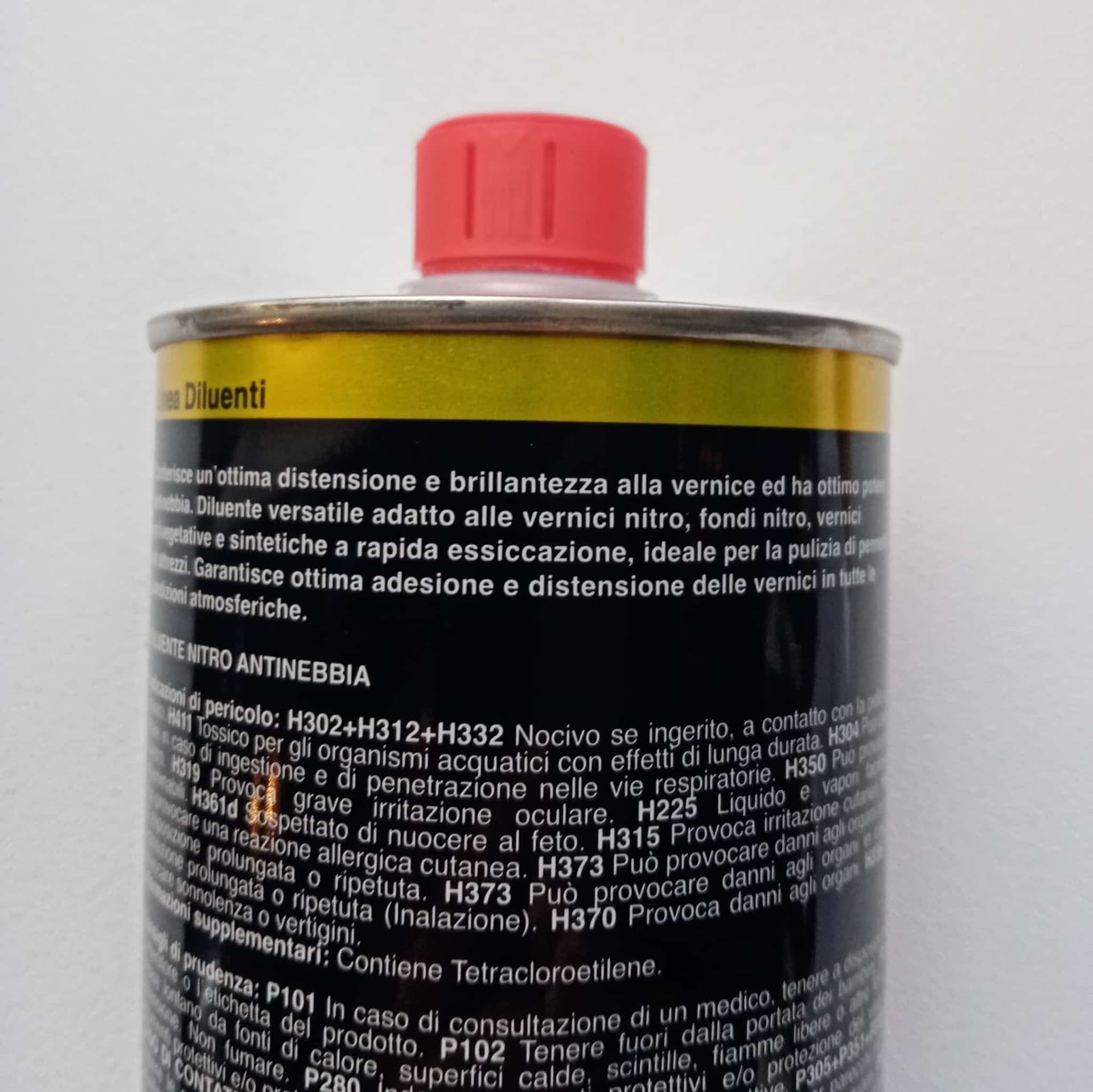 Kemipol 1lt diluente nitro antinebbia per diluizione vernici - pulizia - sgrassatura - 4