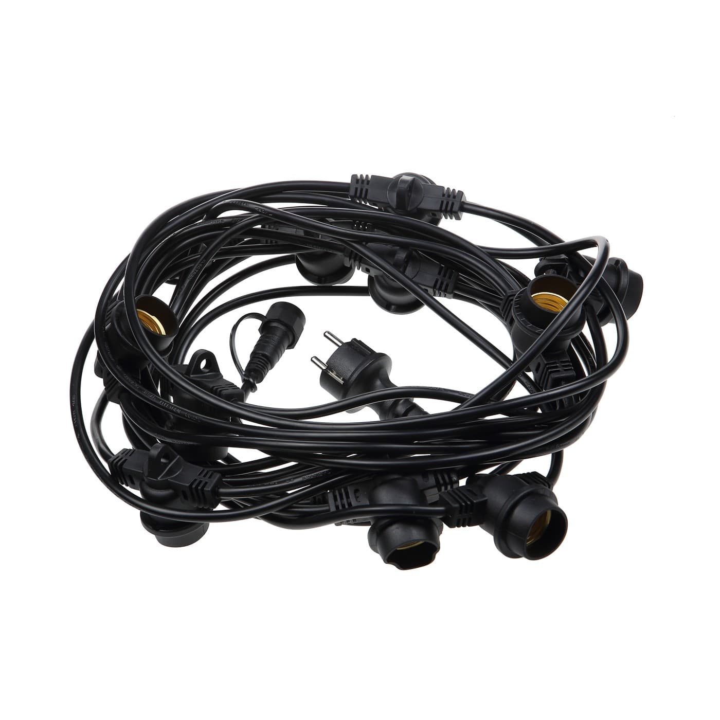 Alca Power catena di 10 portalampade per E27 - lampadine non incluse - 3