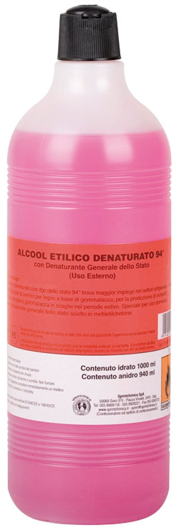 Alcool Etilico Denaturato 94% L 1 12 Pezzi – Autres