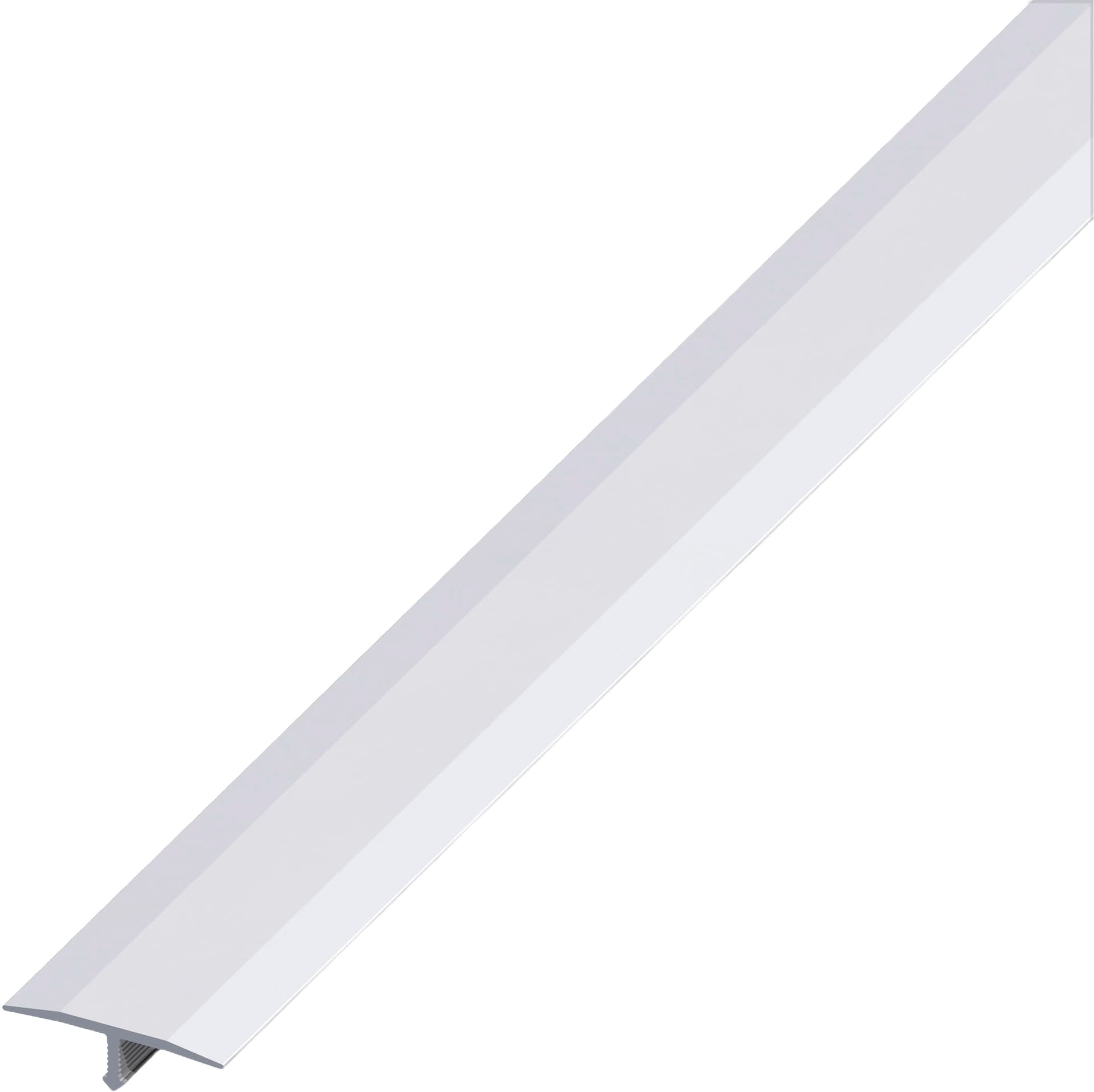 Profilo di Copertura Giunti Alluminio Argento Satinato Mm 14 x 2 5 M 5 - 2