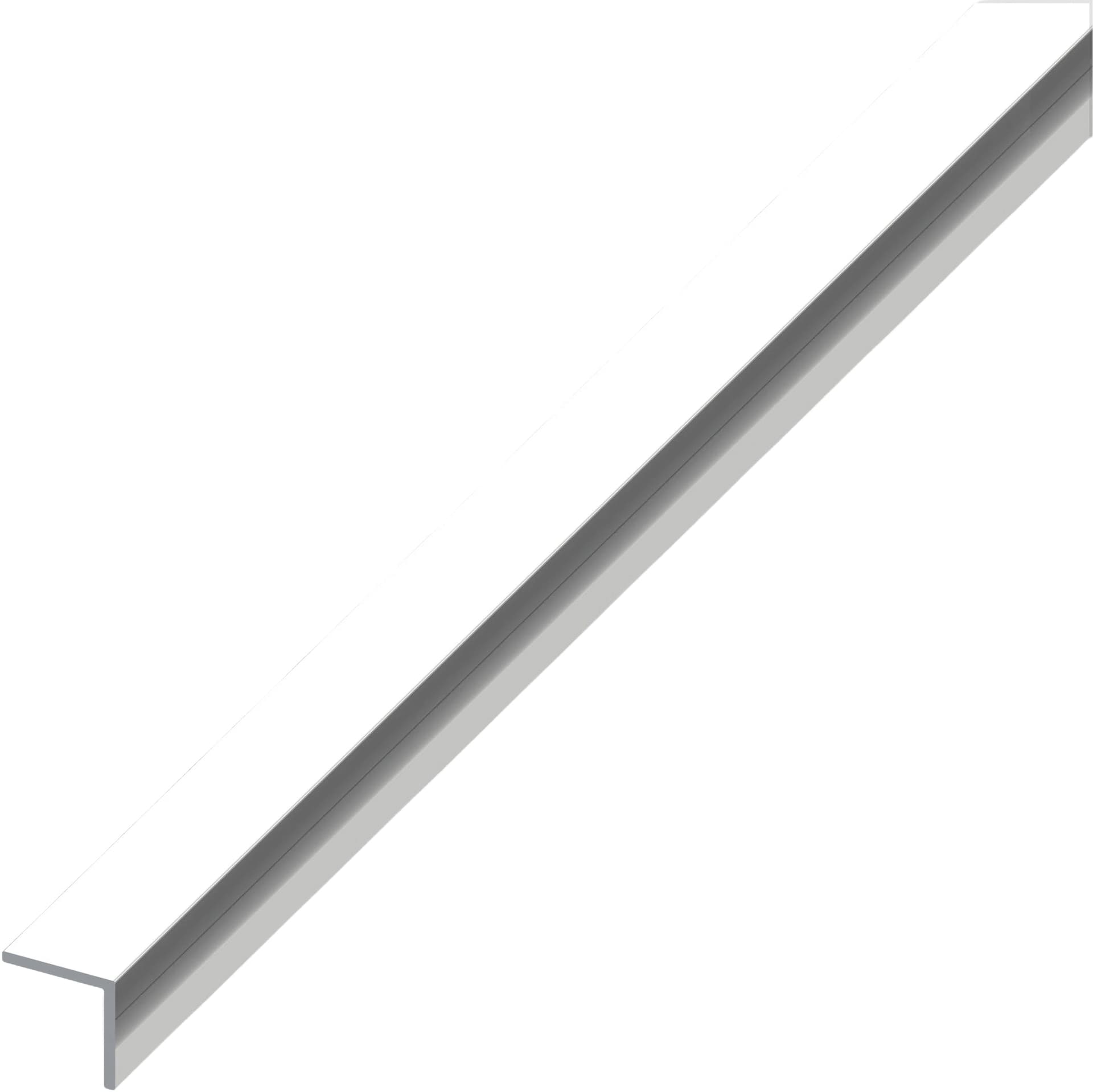 Profilo Angolare Alluminio Argento Cromato Mm 15 x 15X1 M 1 5 Pezzi Alfer - 2