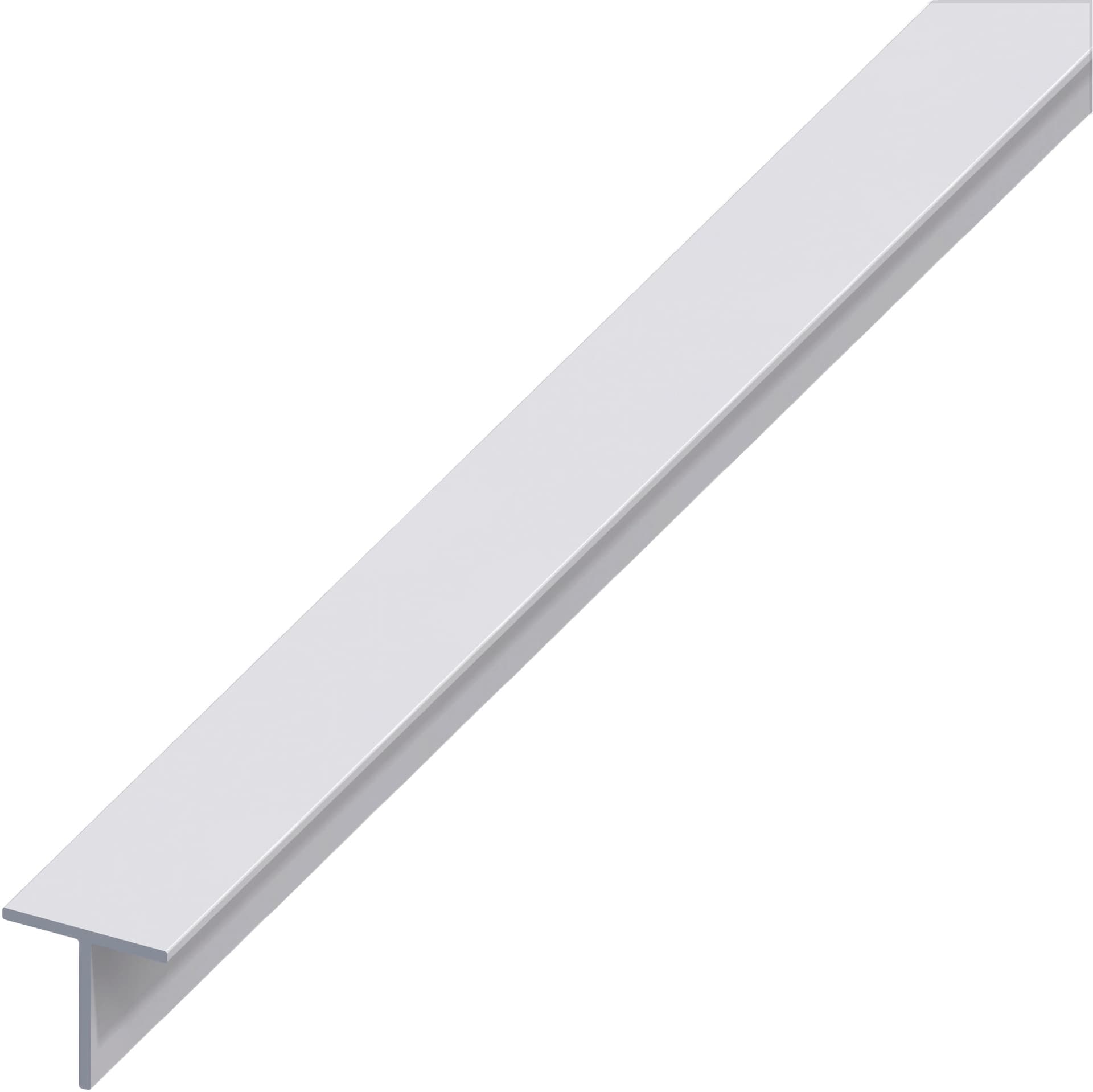 Profilo a T Alluminio Argento Satinato Mm 20 x 20X1 5 M 1 5 Pezzi Alfer - 2