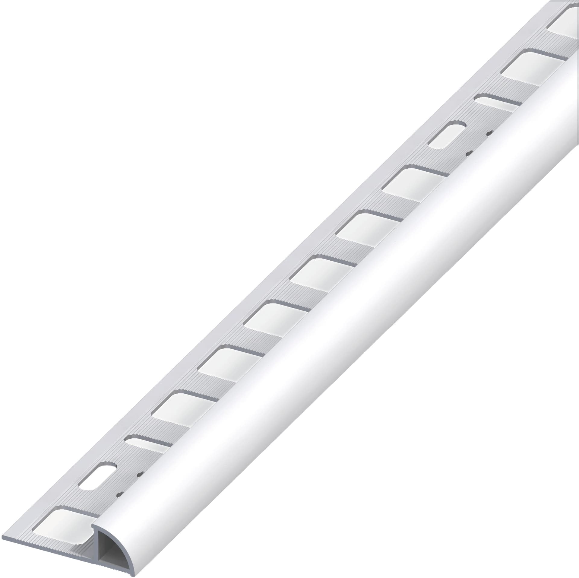 Profilo ad Angolo Jolly Alluminio Argento Satinato Mm 8 x 2 5 M 5 Pezzi - 2