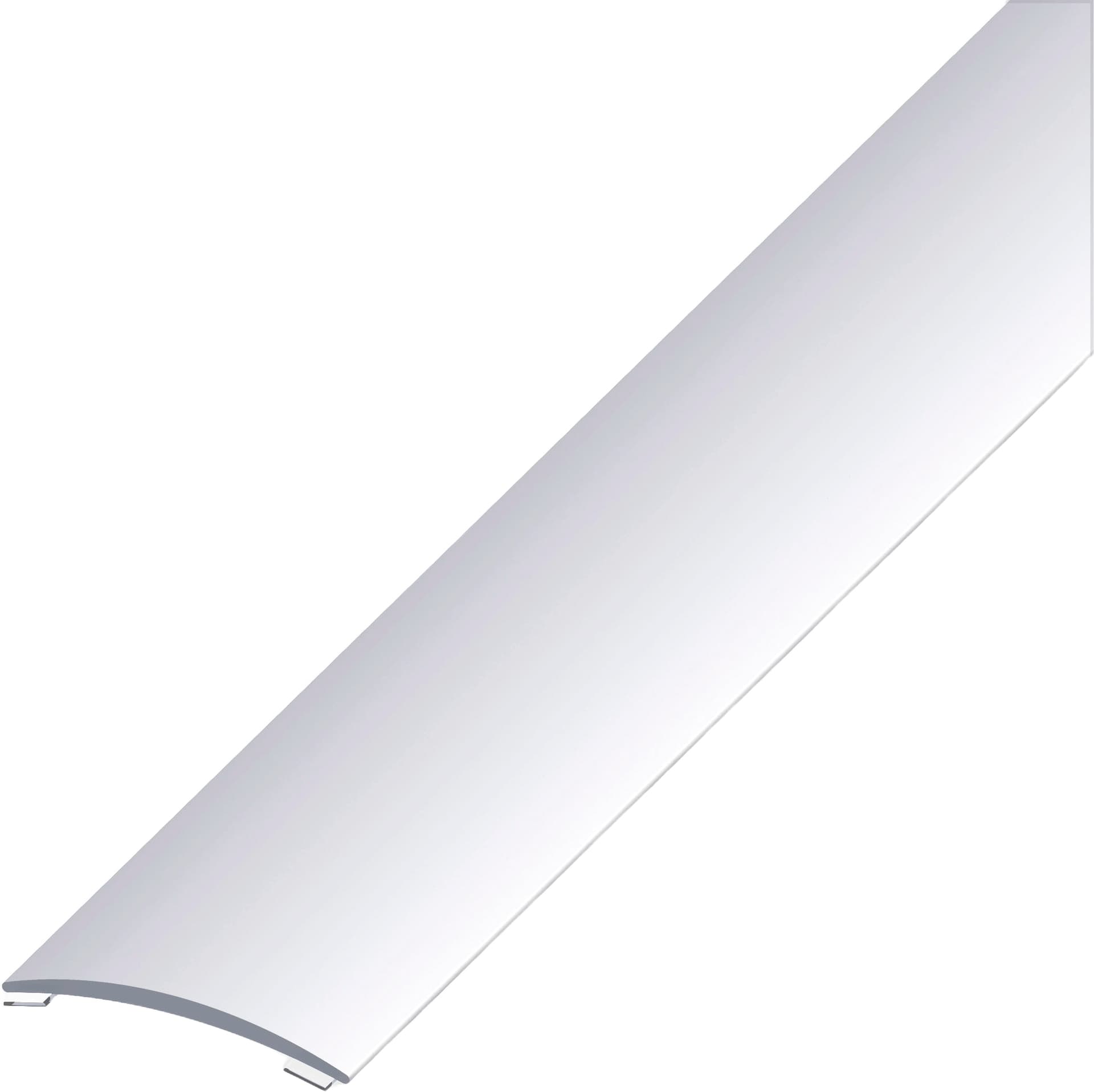 Profilo Coprigiunto Autoadesivo Alluminio Argento Satinato Mm 30 x 5 M 1 5 - 2
