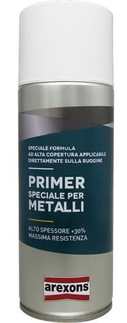 Vernice Spray Primer Speciale per Metallo Ml. 400 Antiruggine Grigio 6 - 2