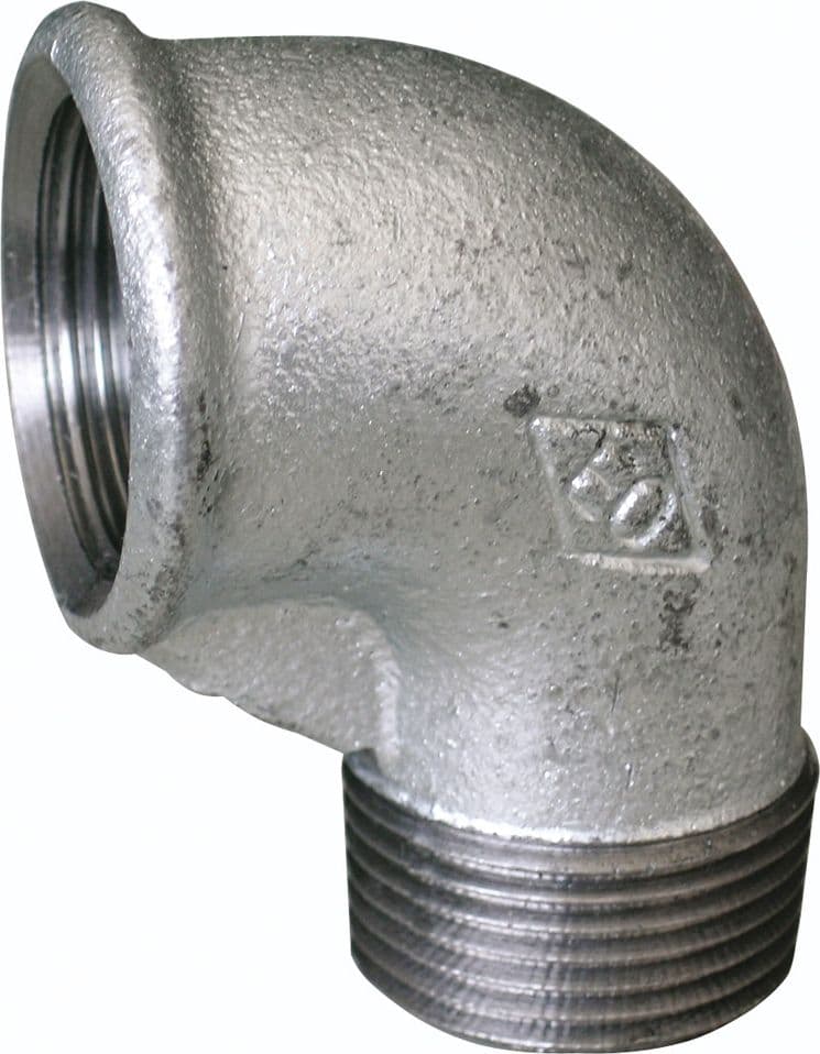 Gomito a 90 ° M F in Ghisa Figura 92 Misura 1 10 Pezzi Atusa - 2