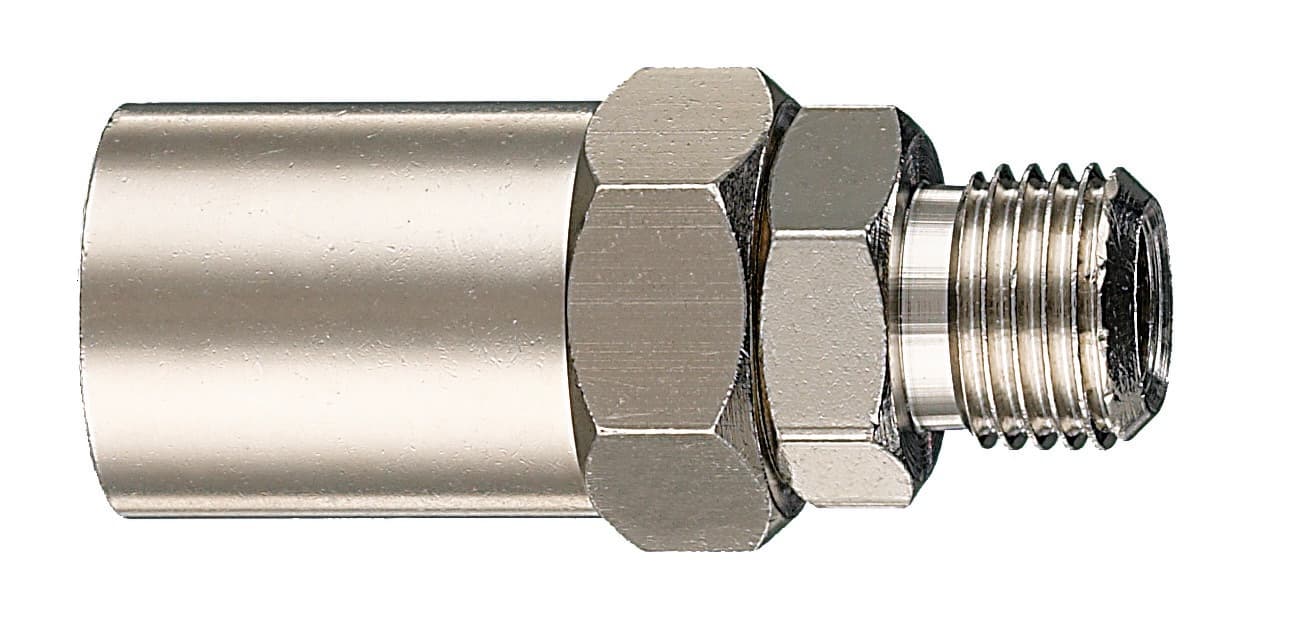 Attacco Filettato per Compressori Misura 6 x 14 ¼ M 10 Pezzi - 2