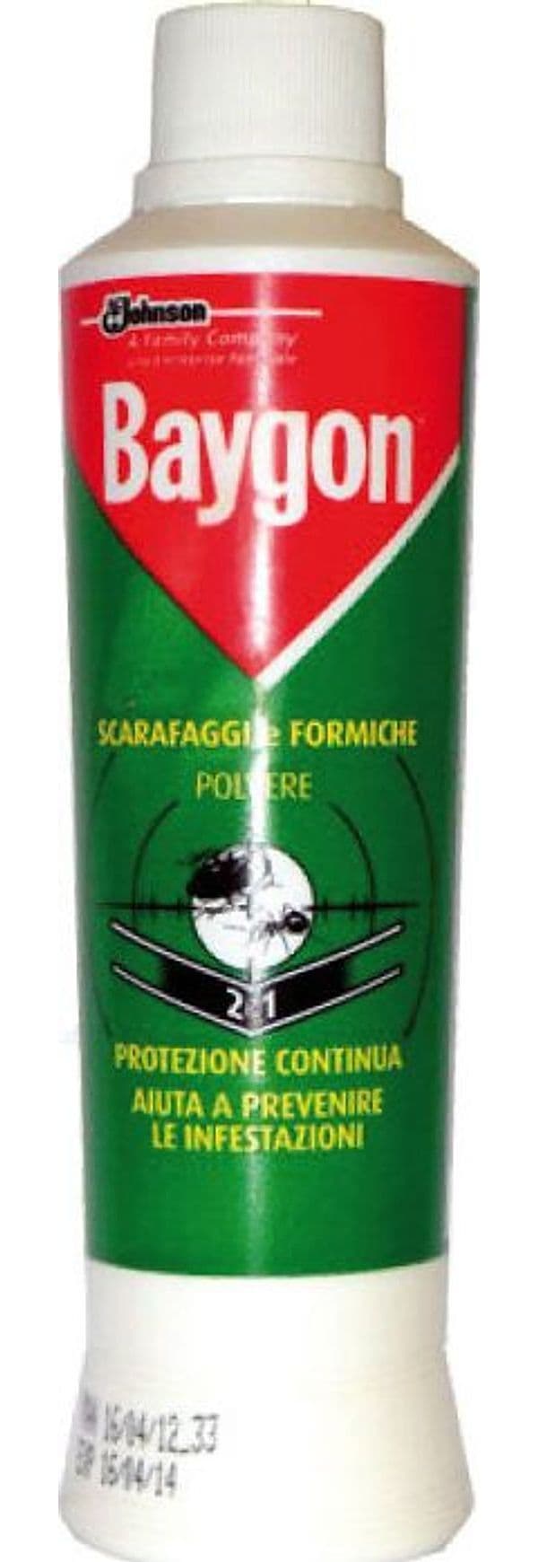 Insetticida in Polvere Scarafaggi e Formiche Gr. 250 24 Pezzi Baygon - 2