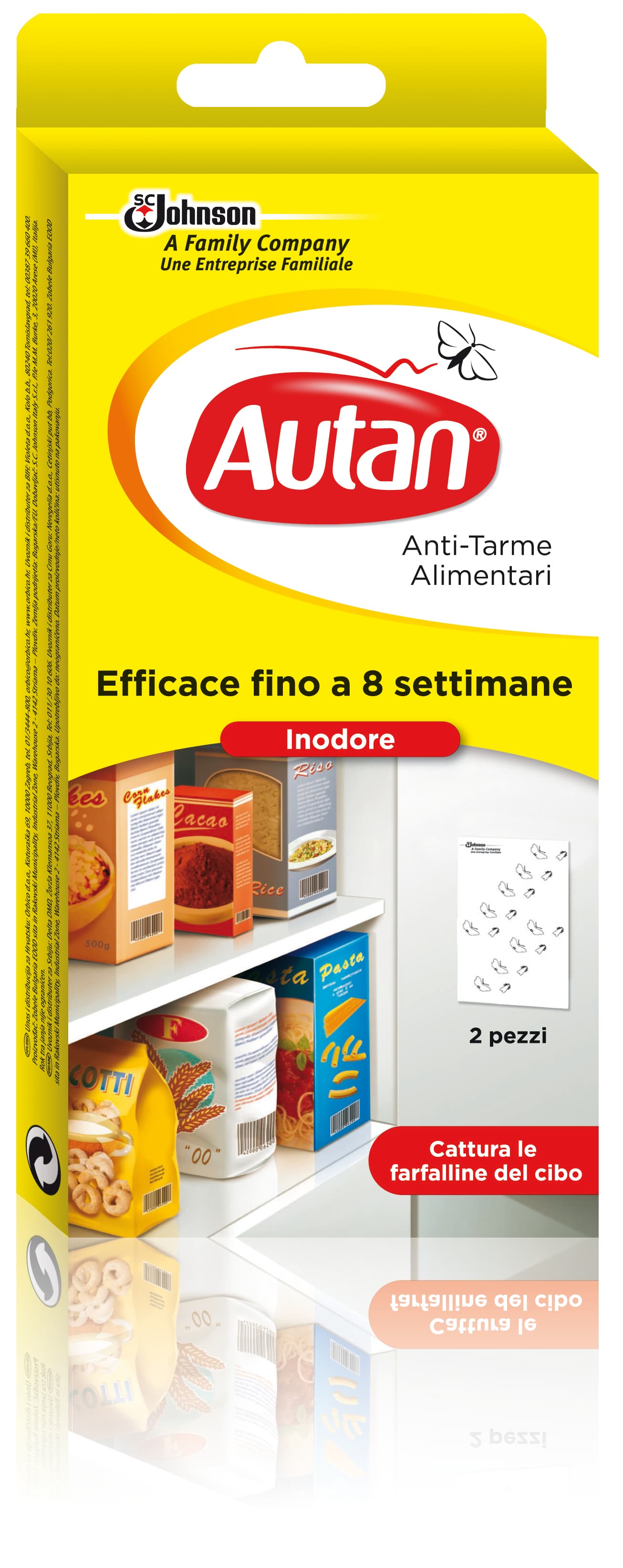 Antitarme Alimentari Autan 2 Pezzi. 6 Pezzi Autan - 2
