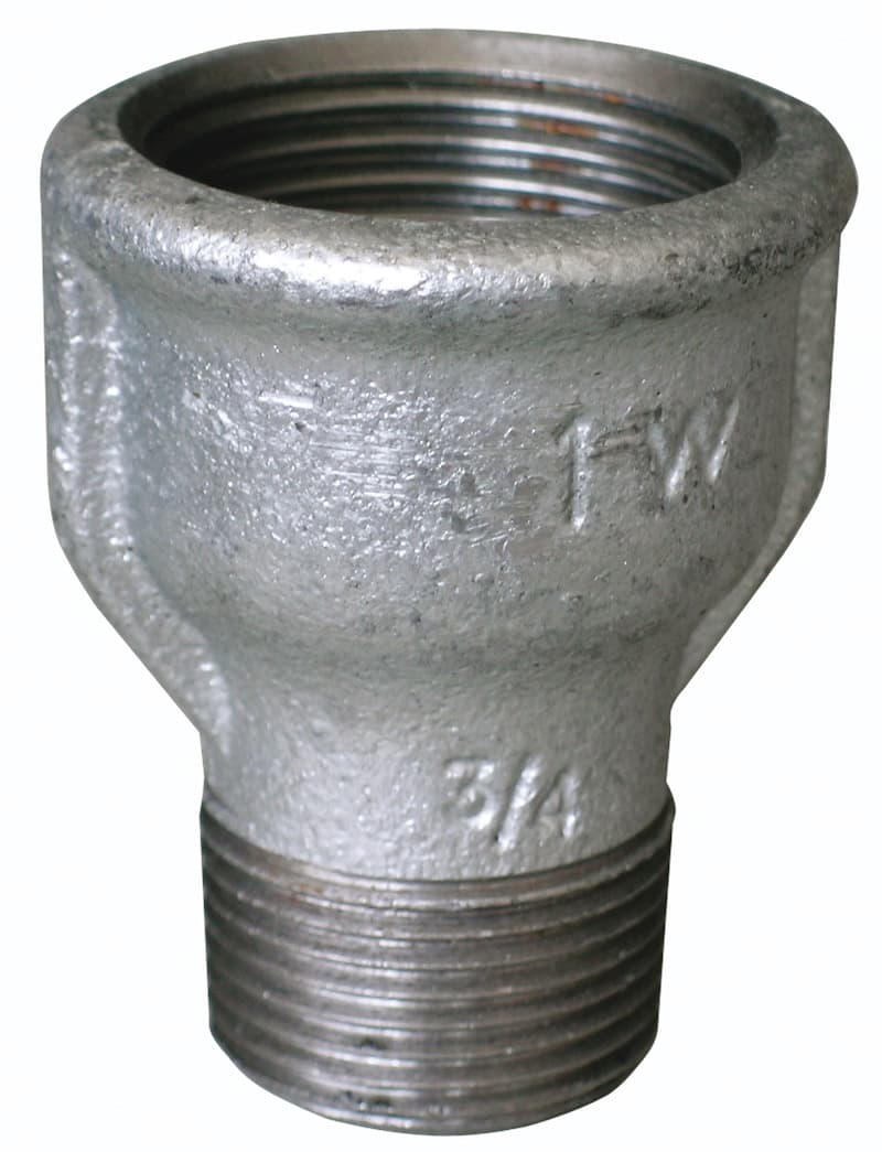 Manicotto di Riduzione M F in Ghisa Figura 246 Misura 1X¾ 10 Pezzi Atusa - 2
