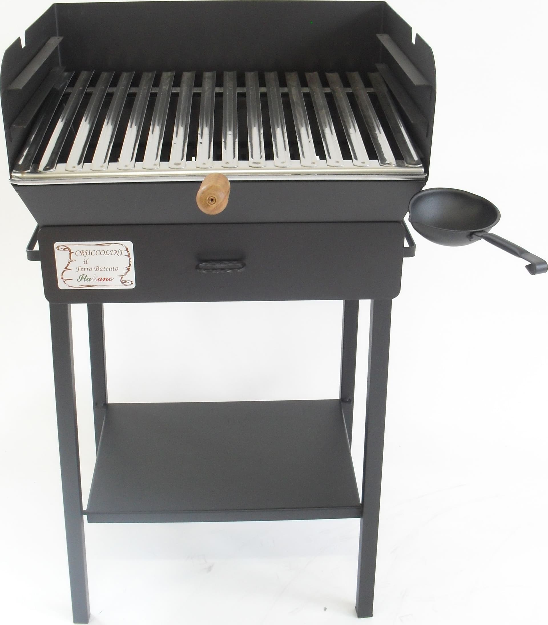 Barbecue in Ferro Battuto Family Cm 50 x 40X94 H – Autres