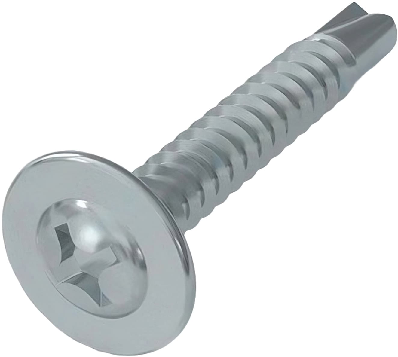 Vite in Acciaio Zincato Autoperforante per Ferro Mm 4 8 x 32 500 Pezzi - 2