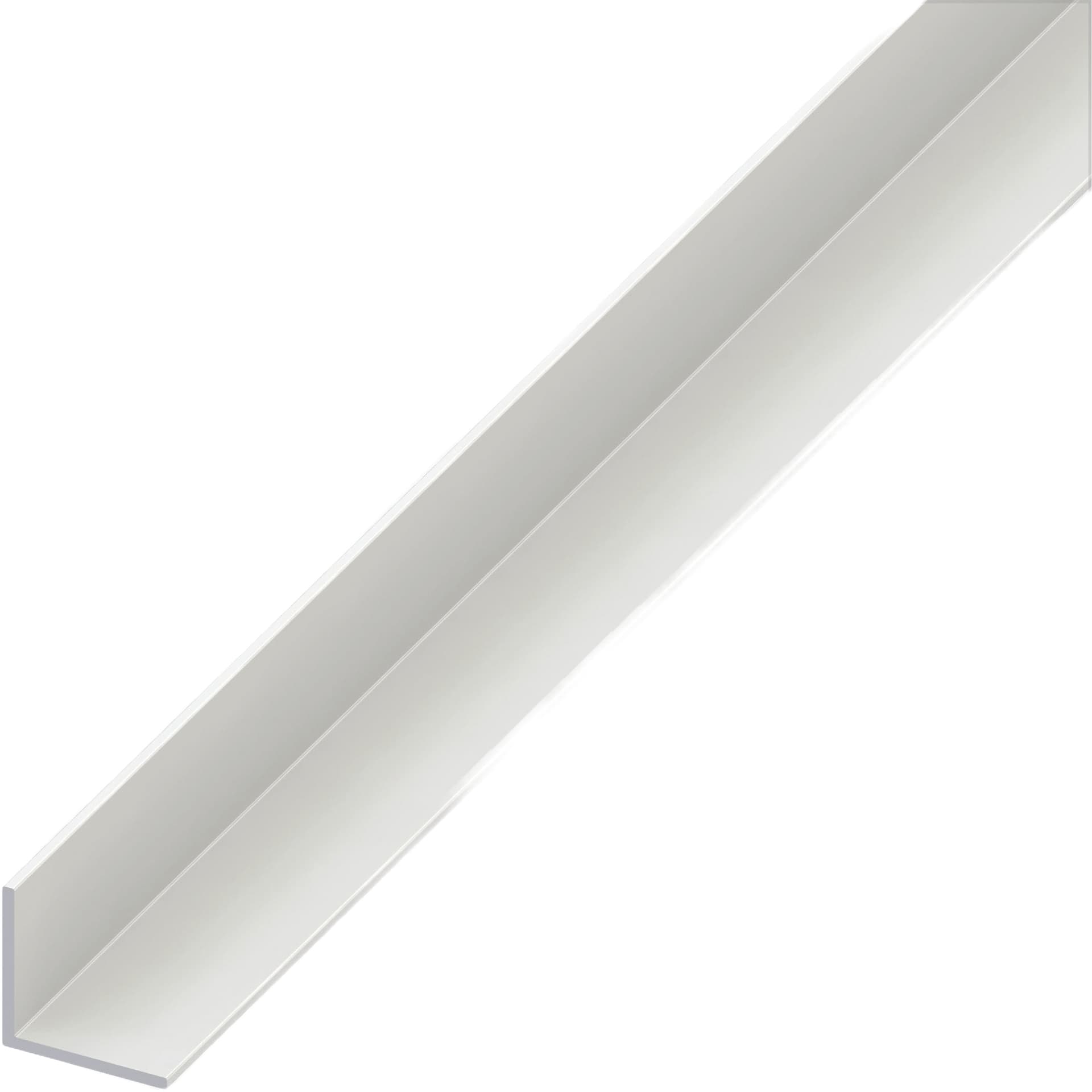 Profilo Angolare Alluminio Bianco Mm 15 x 15X1 M 2 5 Pezzi Alfer - 2