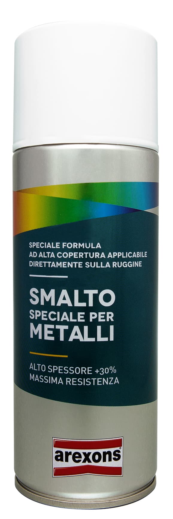 Vernice Spray Smalto Speciale per Metallo Ml. 400 Alluminio Ruote 6 Pezzi - 2