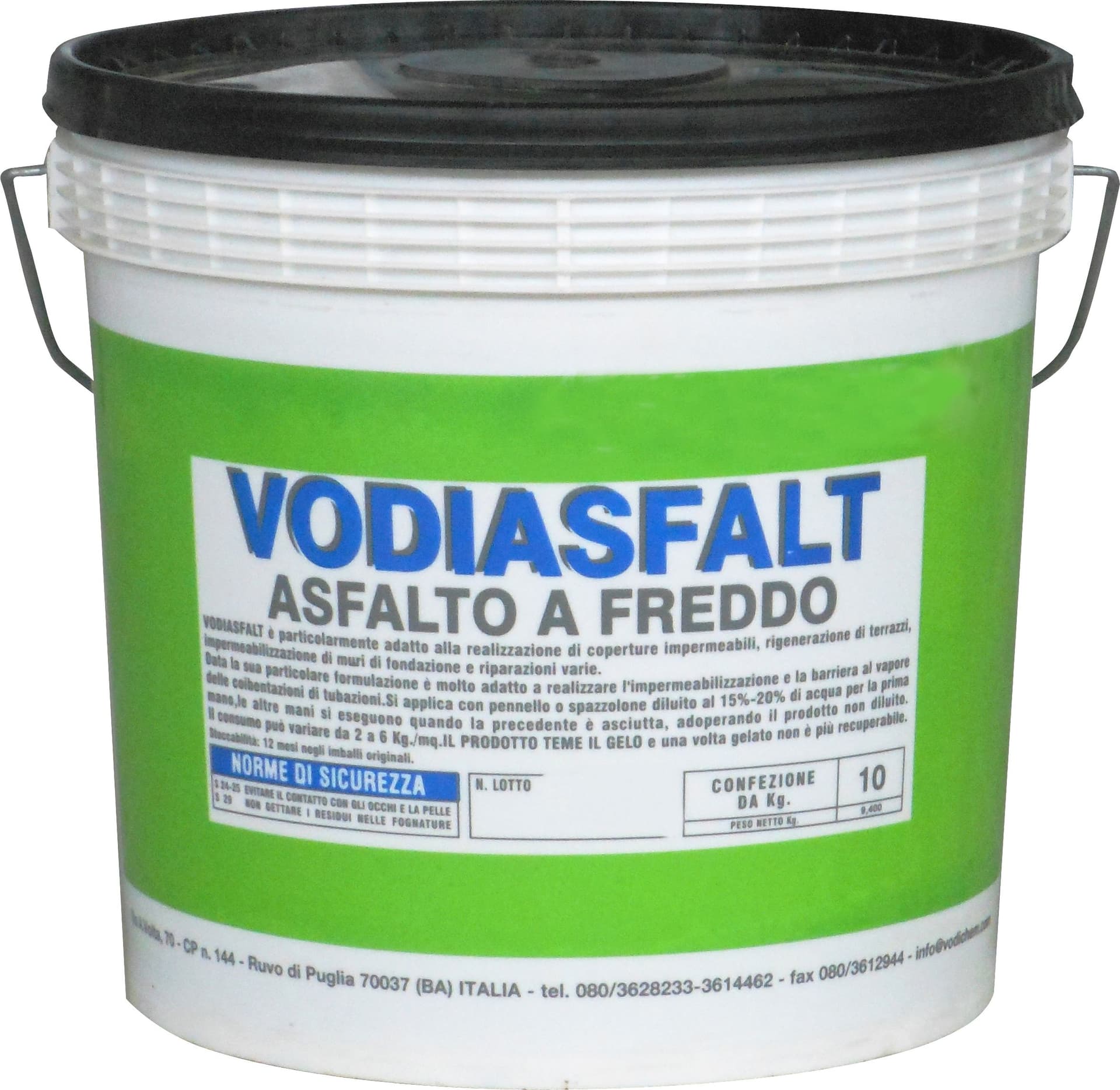 Asfalto a Freddo Vodiasfalt Kg 3 6 Pezzi - 2