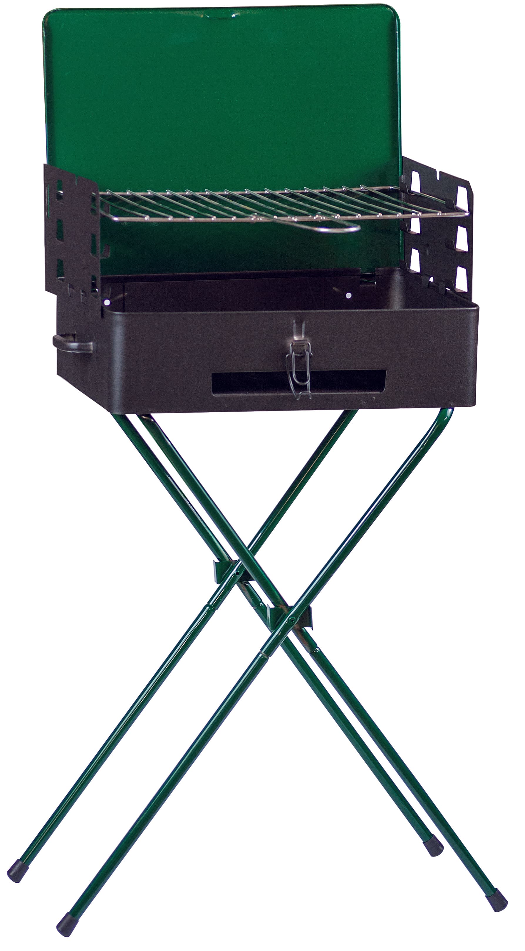 Barbecue Richiudibile in Valigetta Cm 43 x 31X77 H - 2