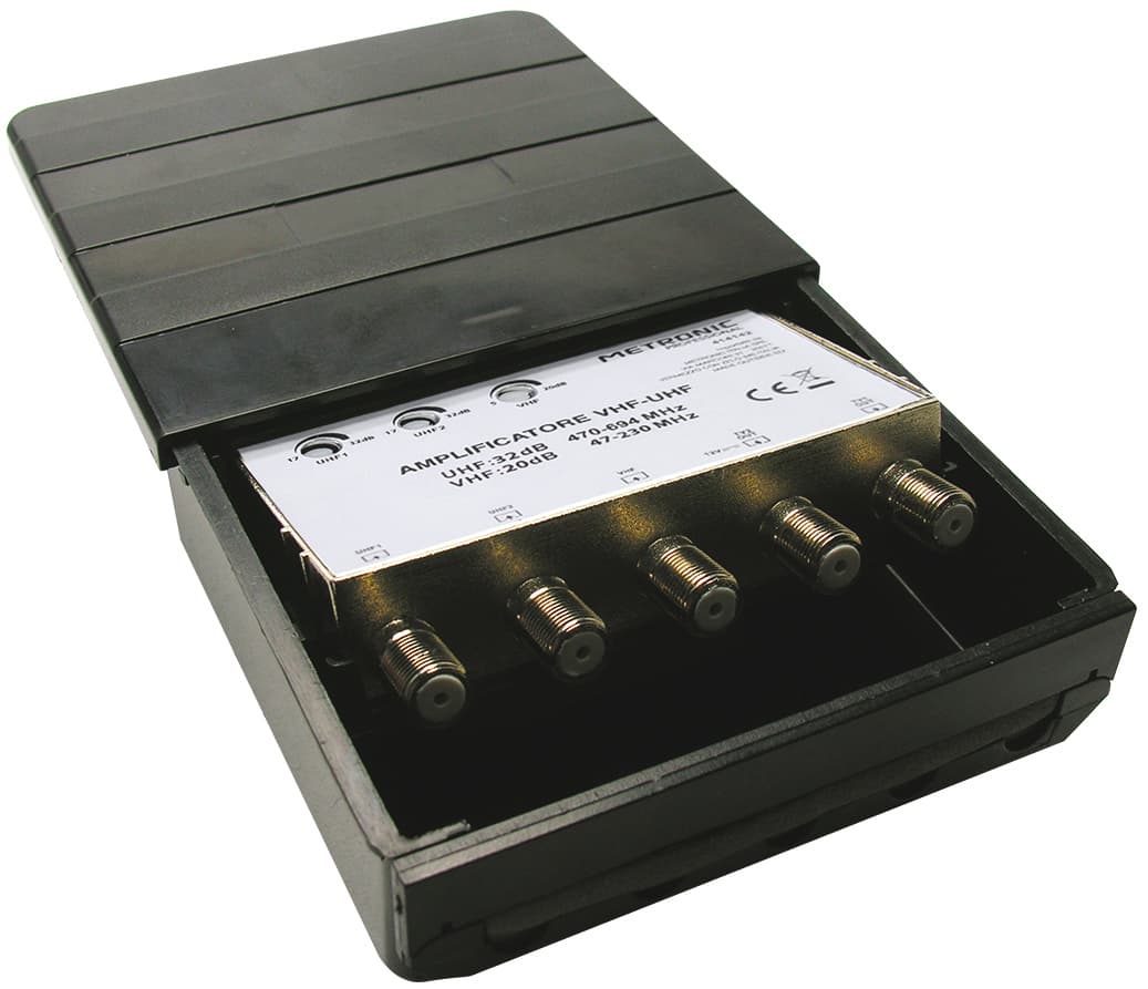 Amplificatore per Antenne Tv da Esterno 3 in 2 Out - 2