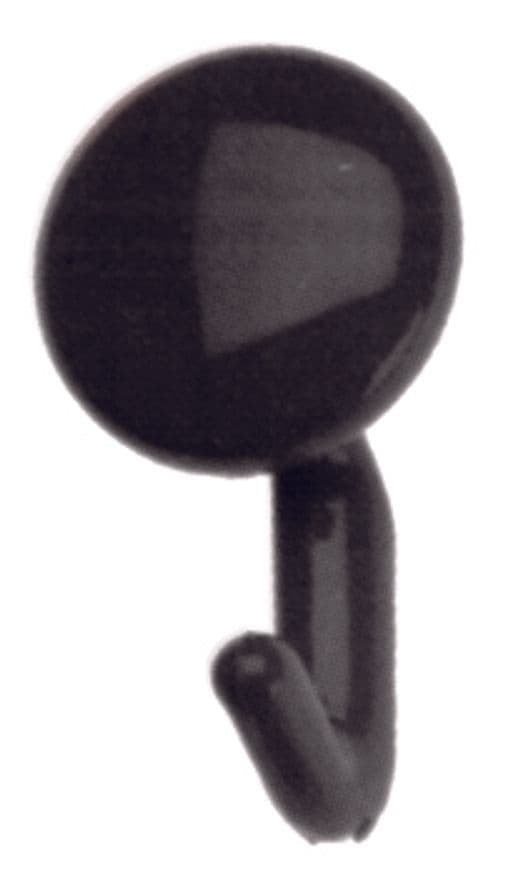 Appendiabito con Pomolo 1 Posto Colore Nero 12 Pezzi – Autres