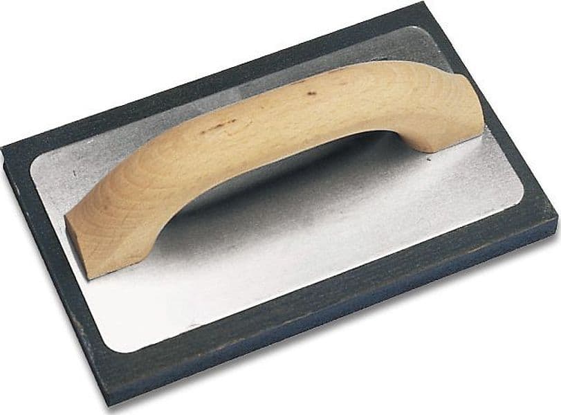 Frattazzo per Intonaci Gomma Blu Grana Medio Fine Art. 819 cm 24 x 10 - 2