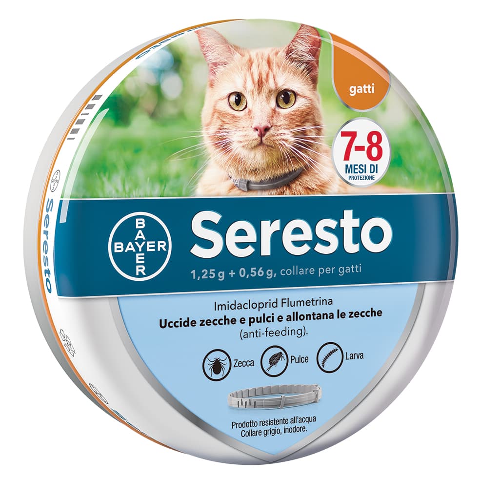Colore Lare Antiparassitario per Gatti Seresto Cm 38 Bayer - 2