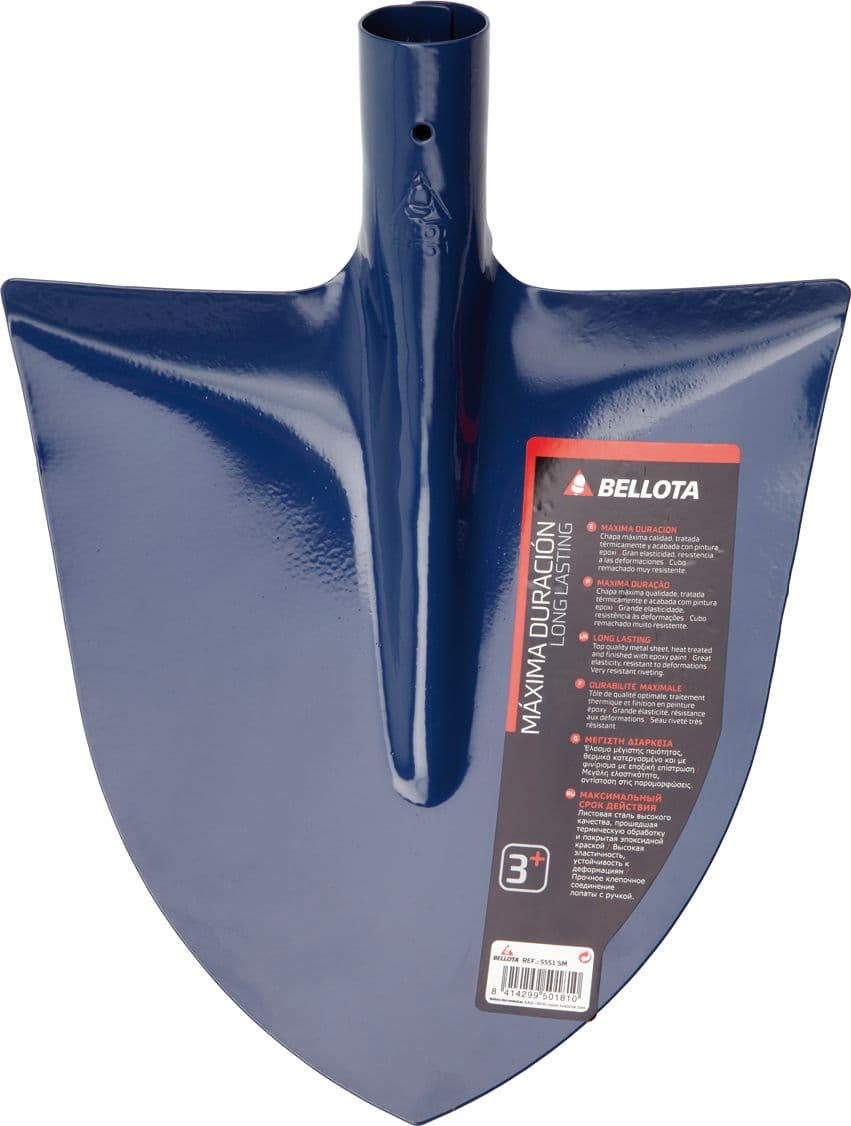 Badile a Punta in Acciaio Temperato Verniciato Mm 290 x 300 20 Pezzi – Bellota