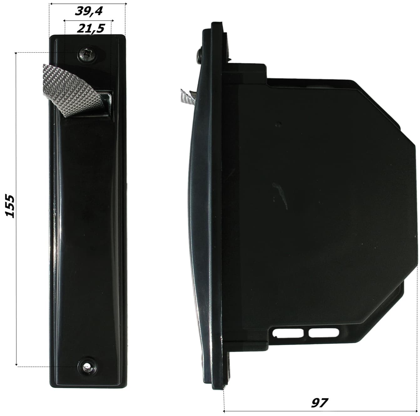 Avvolgitore Semincasso Completo Cintino Mm 20 M 5 5 (interasse Fori Mm 155) - 2