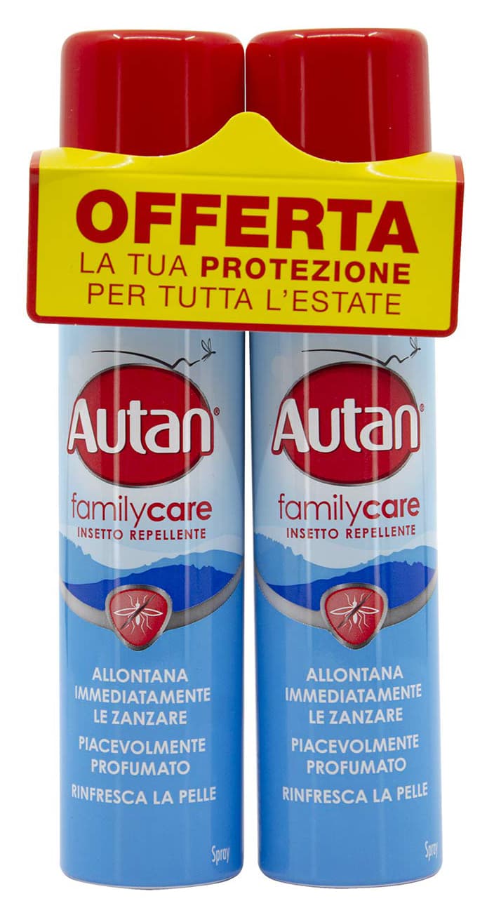 Family Care Spray 2 Pezzi. Ml. 100 12.00 Confezioni Autan - 2